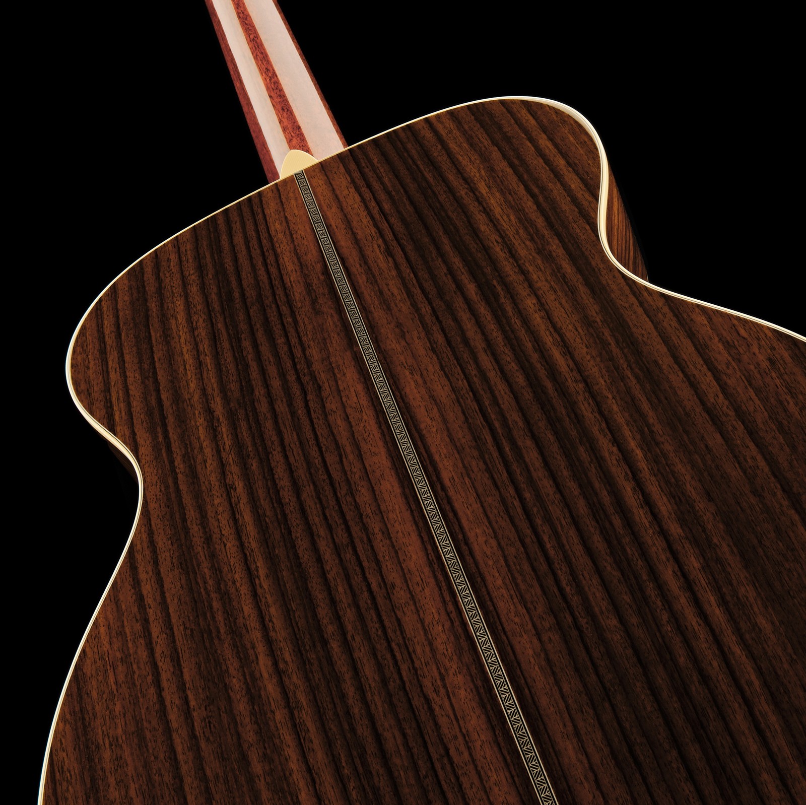 Martin Guitars 000-28EC Eric Clapton model, rear view