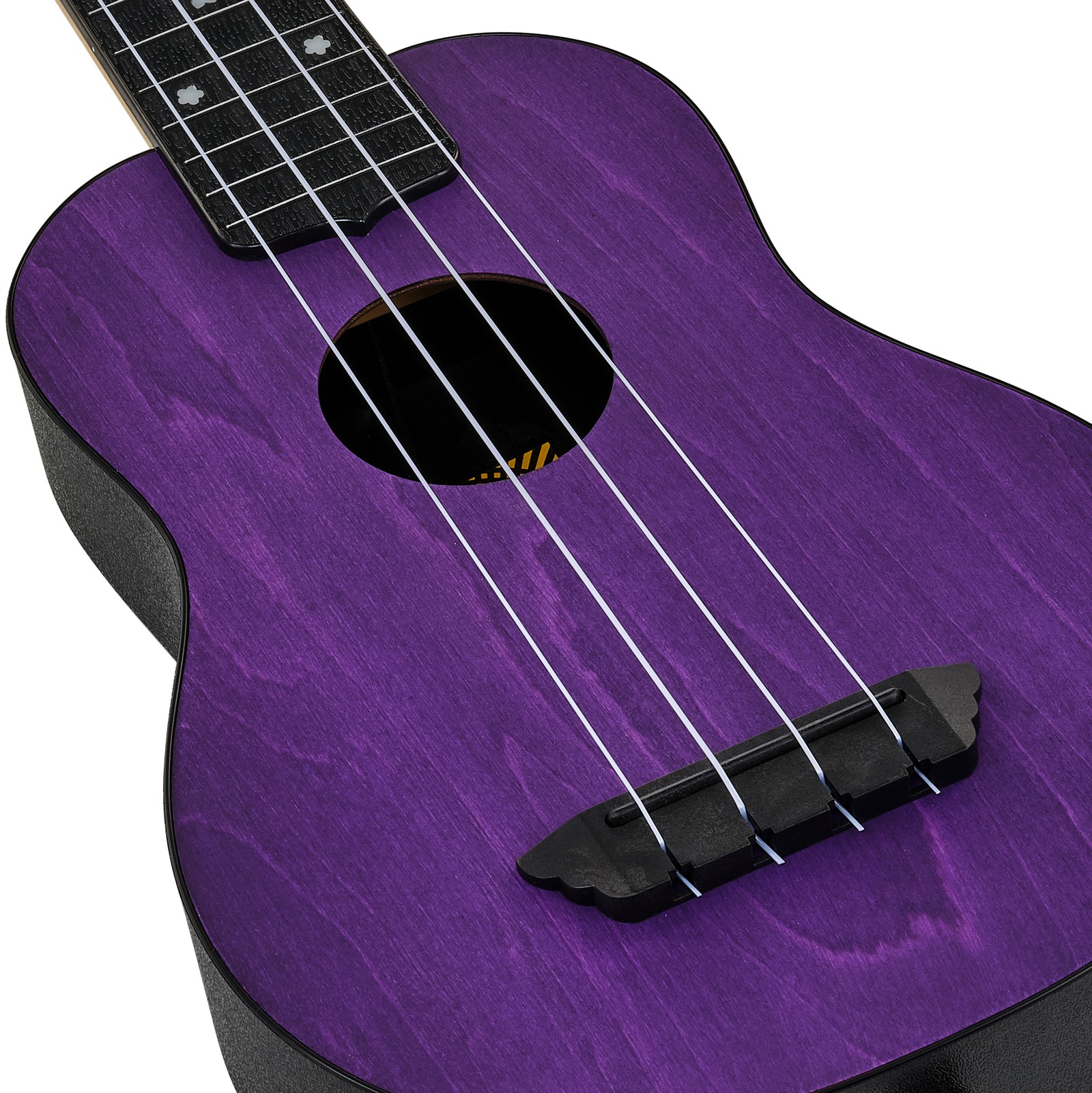 Decke mit Steg der Flight TUS35 PP Travel Ukulele