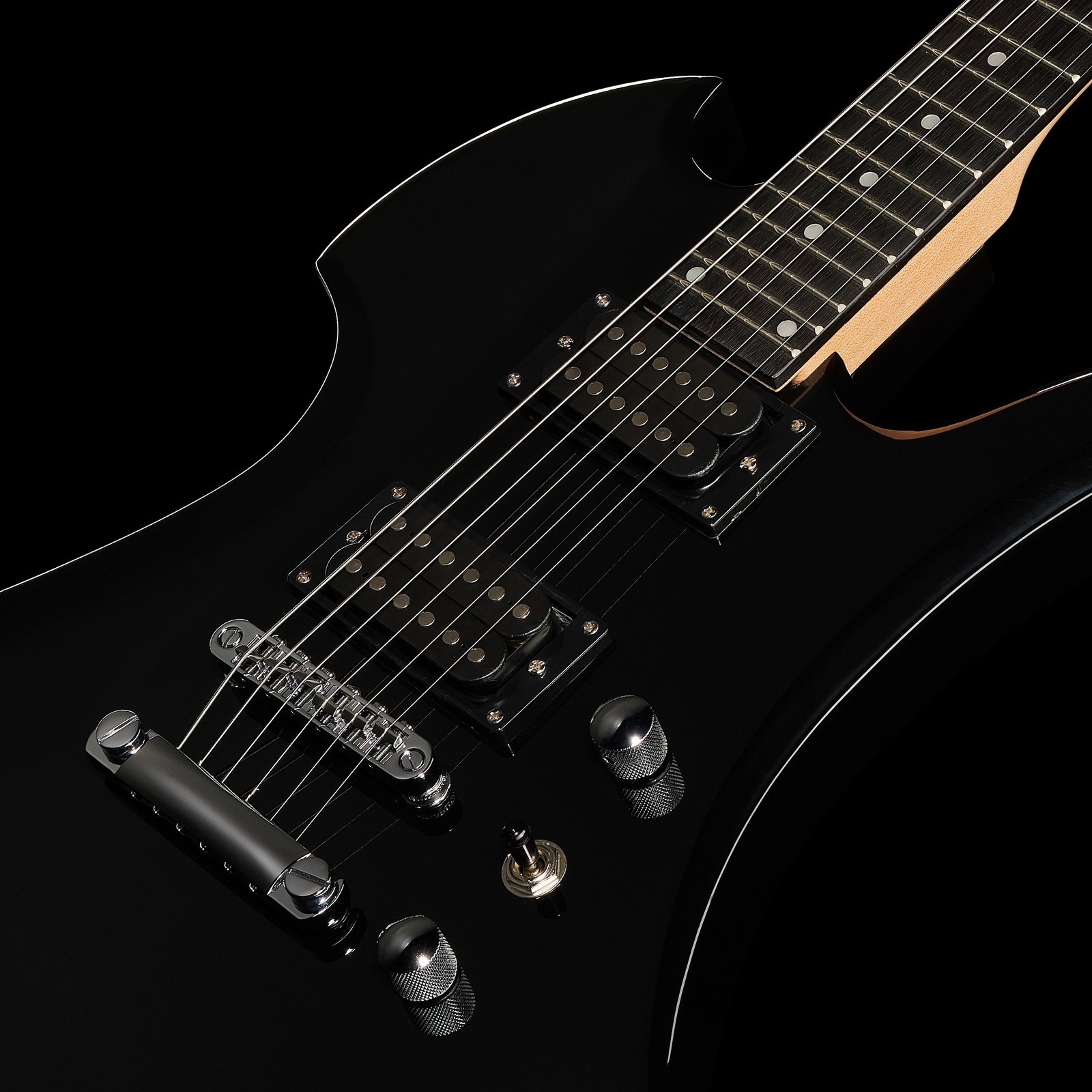 Harley Benton MB-20BK Rock Series Pickups