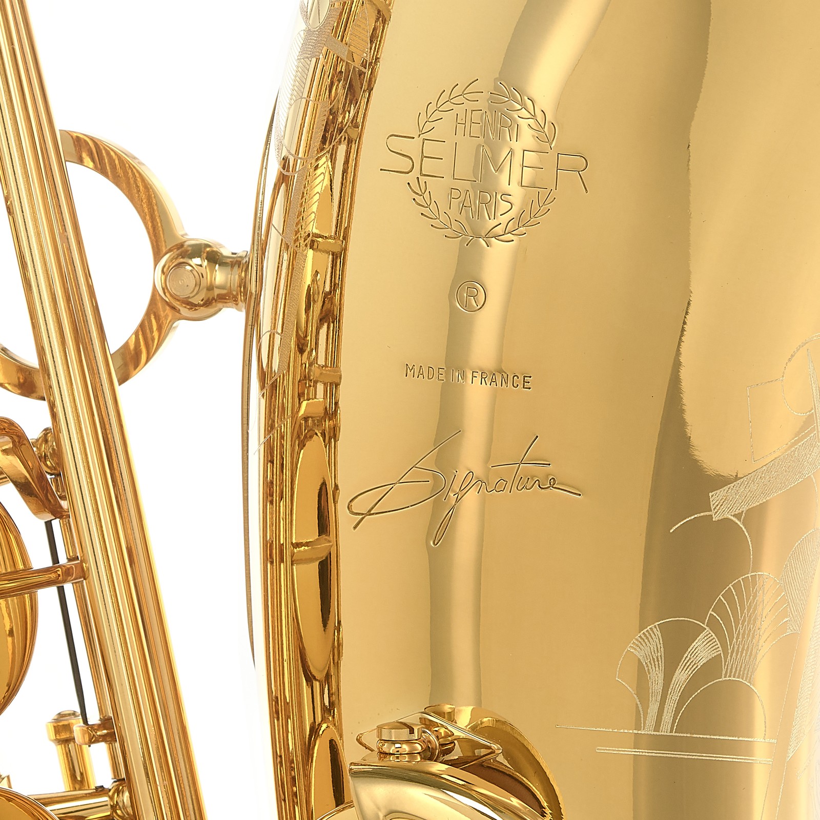Schallbecher des Selmer Signature Tenor Sax