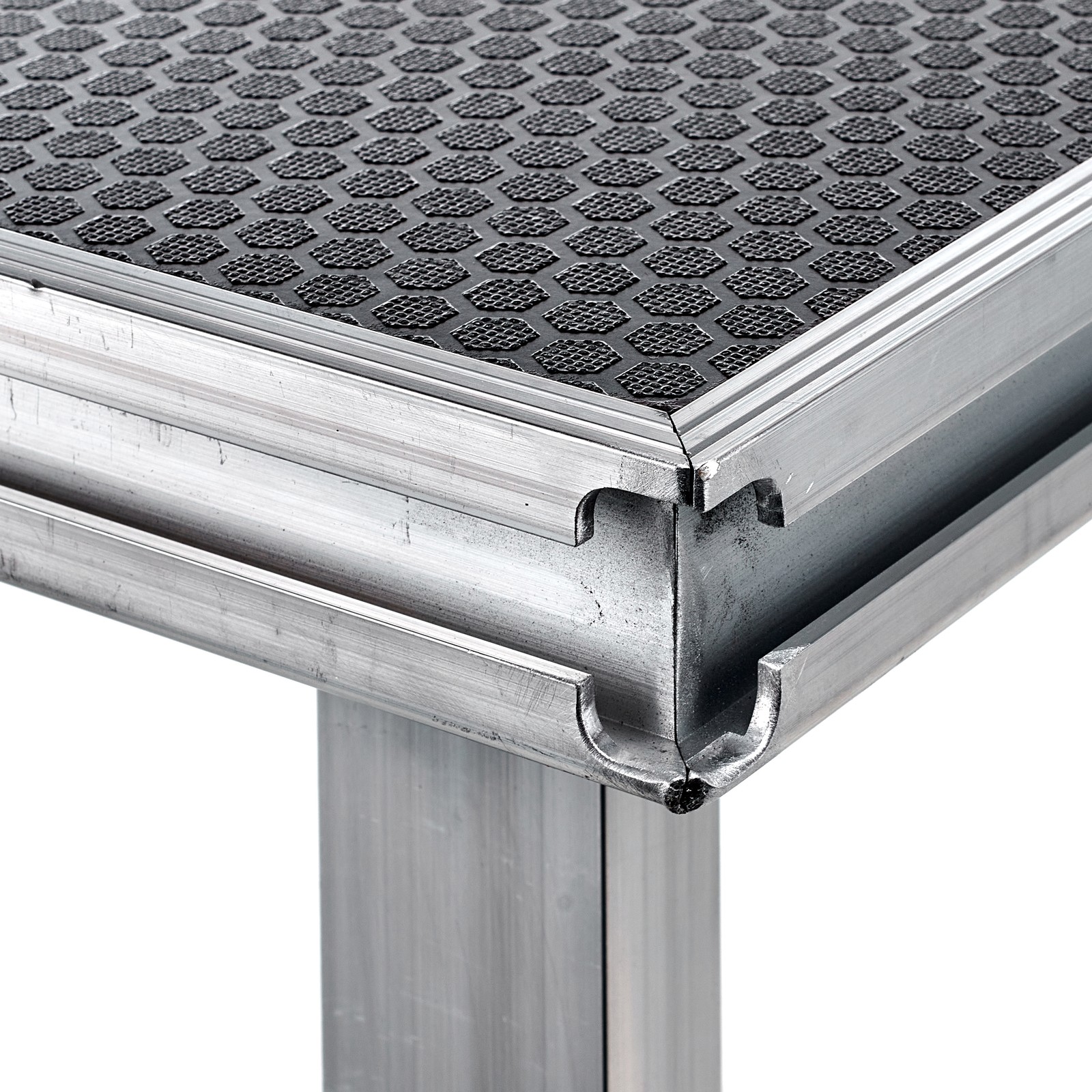 Bühnenpodest Aluminiumschiene