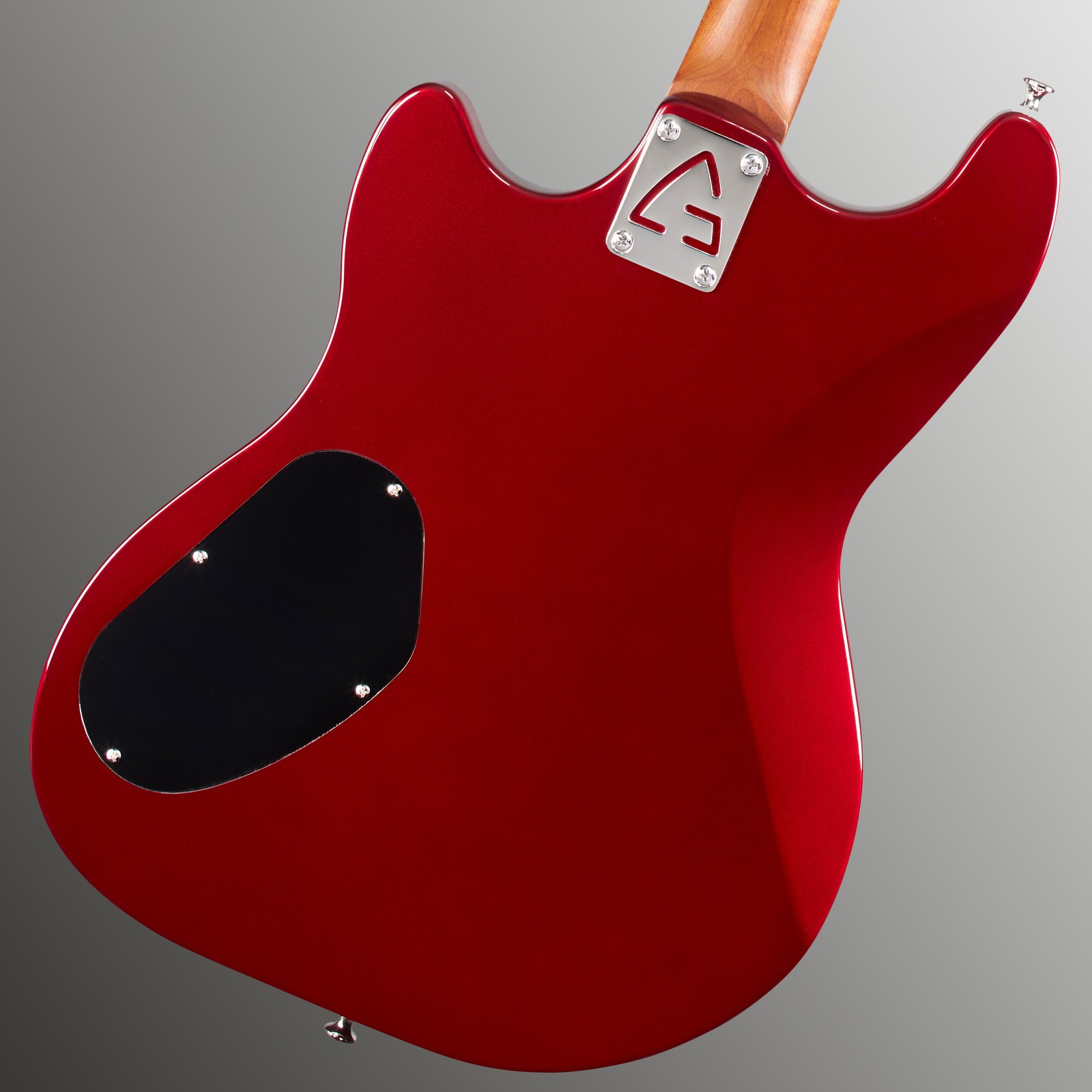 Guild Surfliner Deluxe Scarlett Red E-Gitarre Rückseite