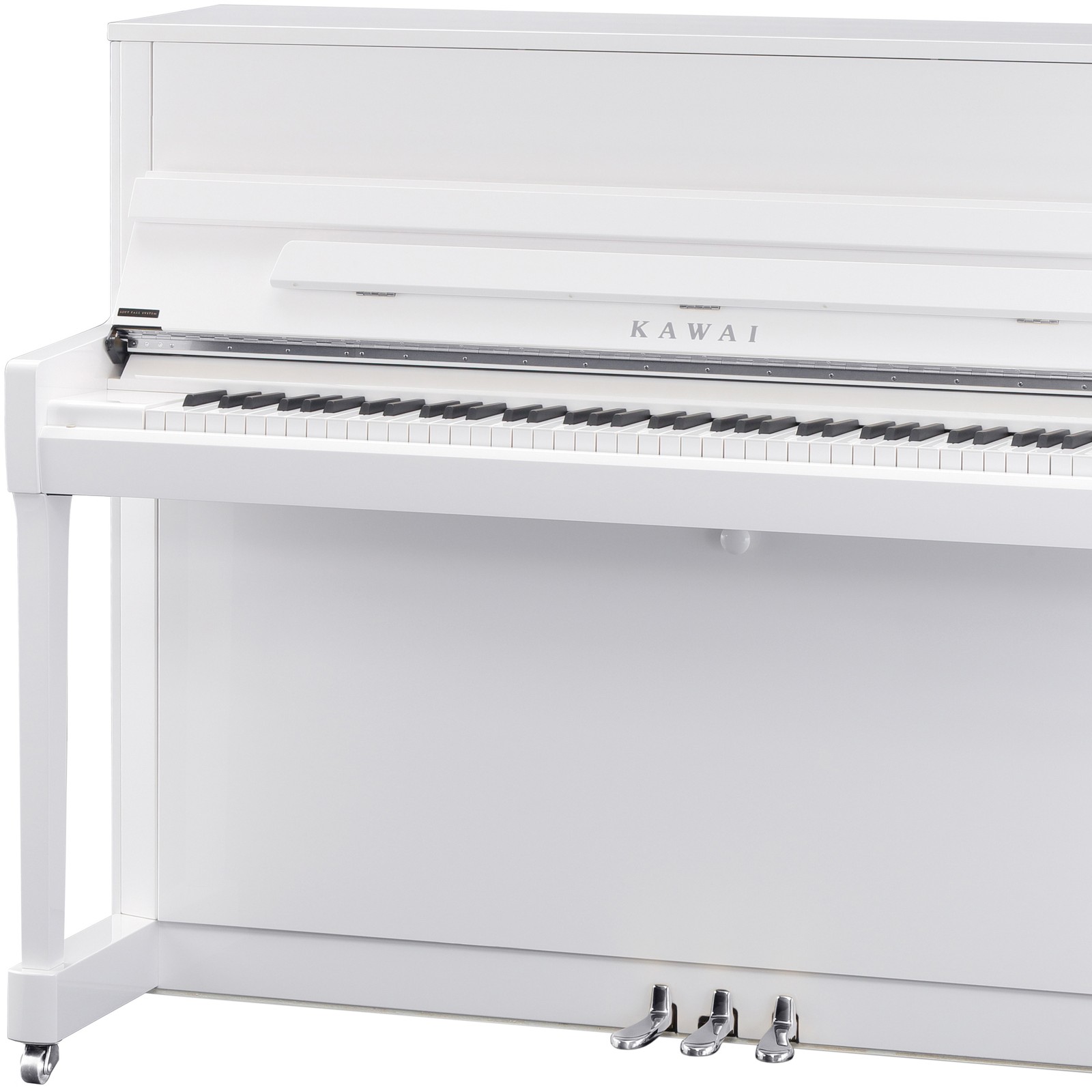 Kawai K-200 WH/P-SL Piano in Weiß