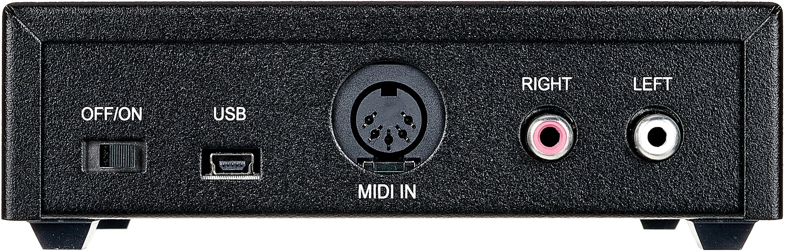 MB Music PRO.XS Soundmodul Rückseite mit Anschlüssen