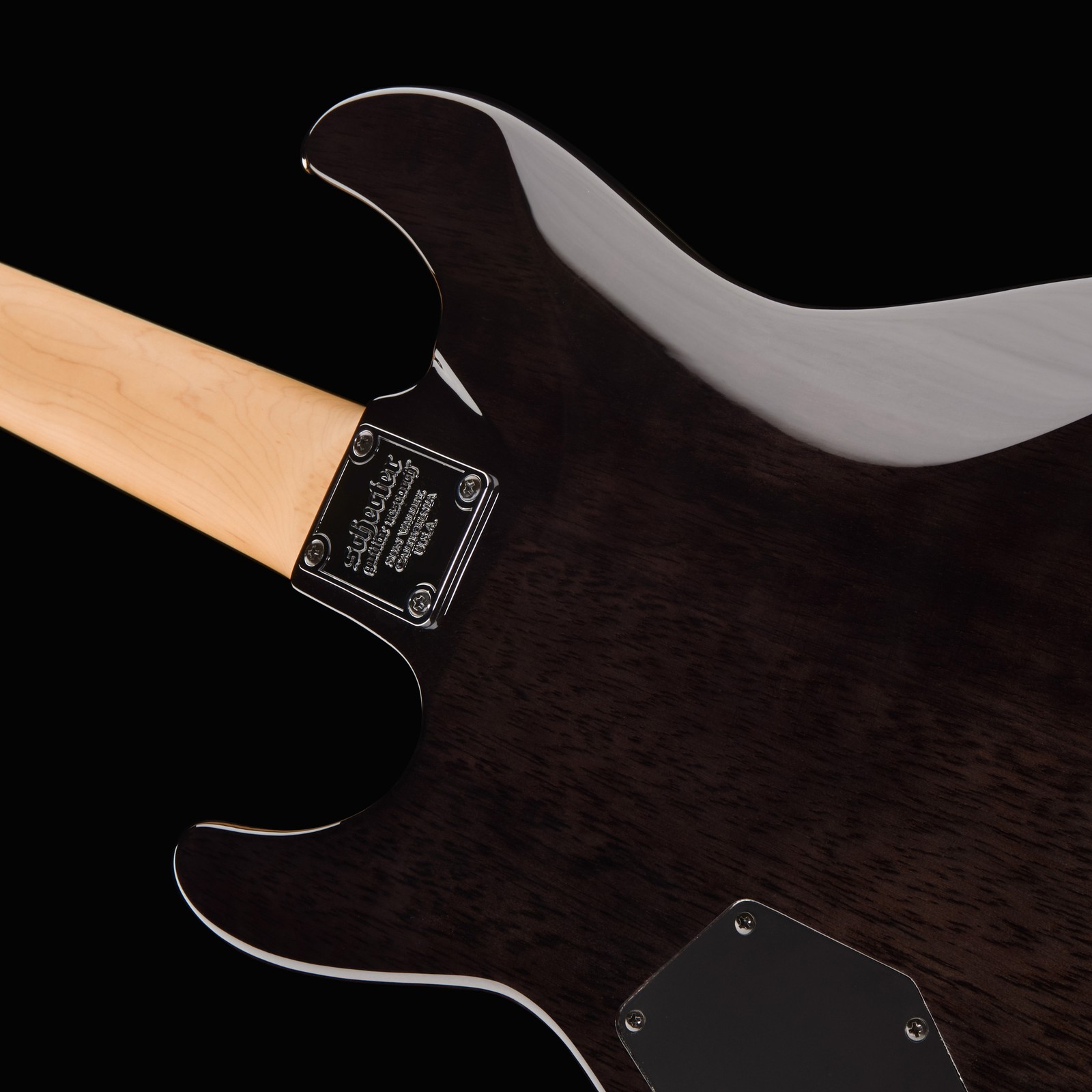 Schecter Omen Extreme 7 E-Gitarre Halsübergang