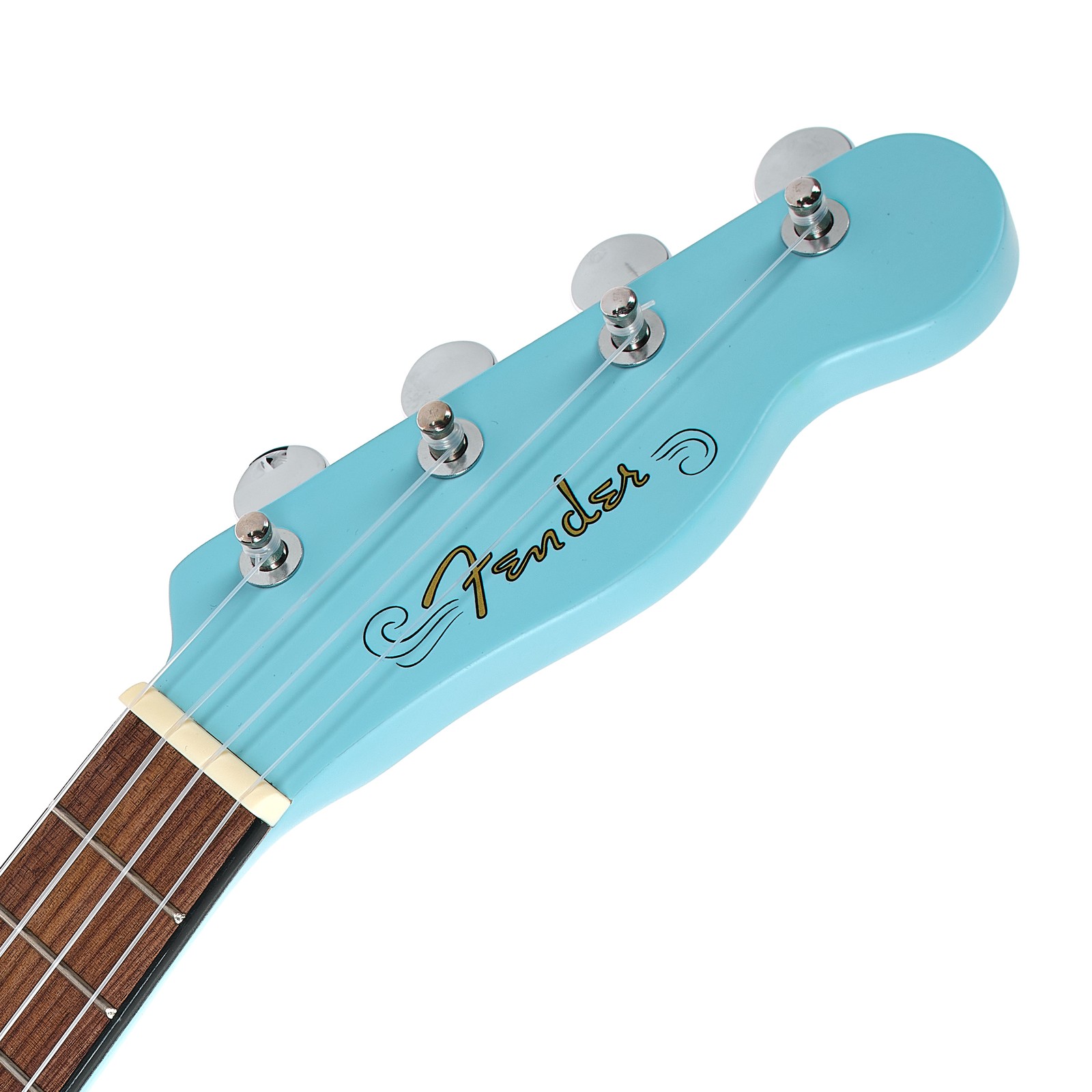 Detalle del Fender Venice Ukulele soprano DPB
