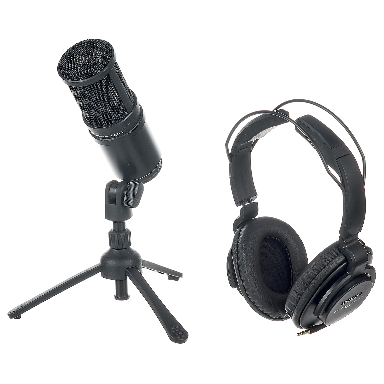 Zoom ZDM-1 Dynamisches Großmembranmikrofon, und ZHP-1 Kopfhörer