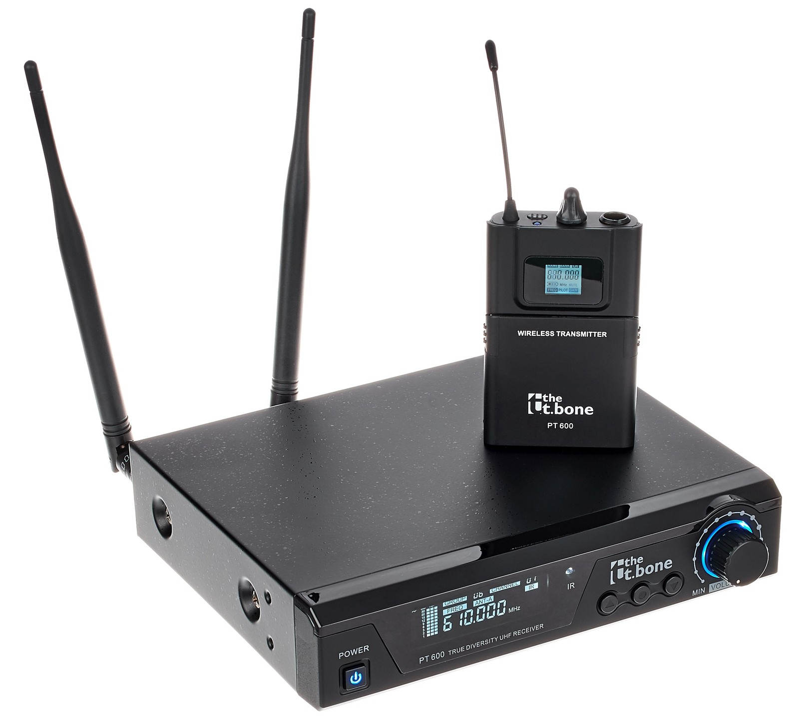 the t.bone freeU 600 HeadmiKe D Wireless-System