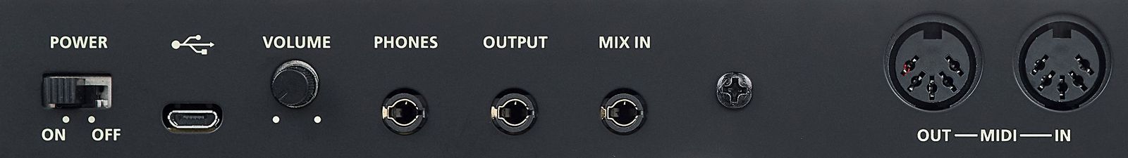 Roland JU-06A Synthesizermodul Anschlüsse