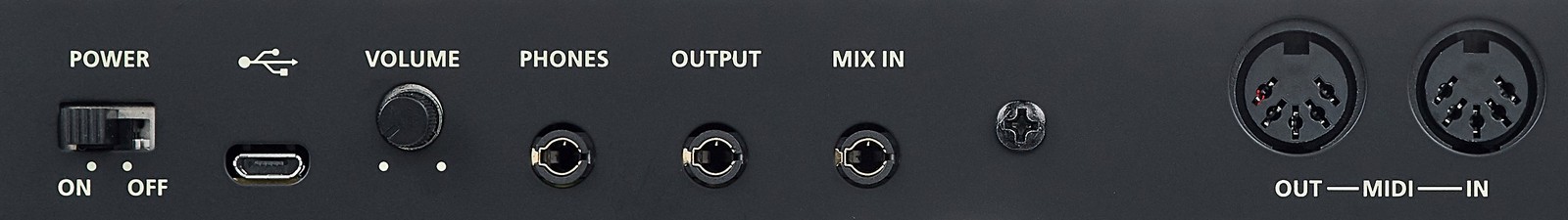 Roland JU-06A Synthesizermodul Anschlüsse