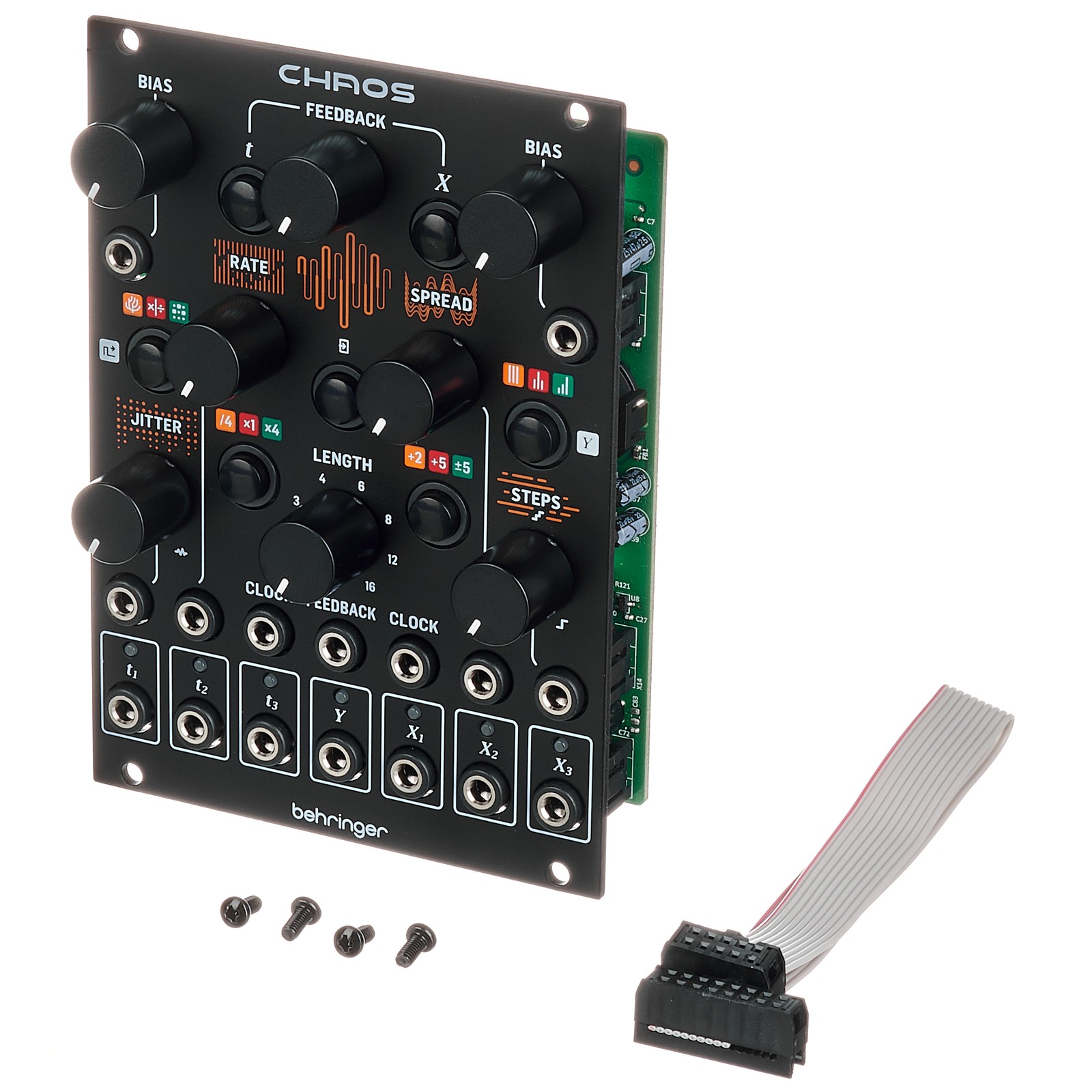 Behringer Chaos Eurorack Modul mit Zubehör