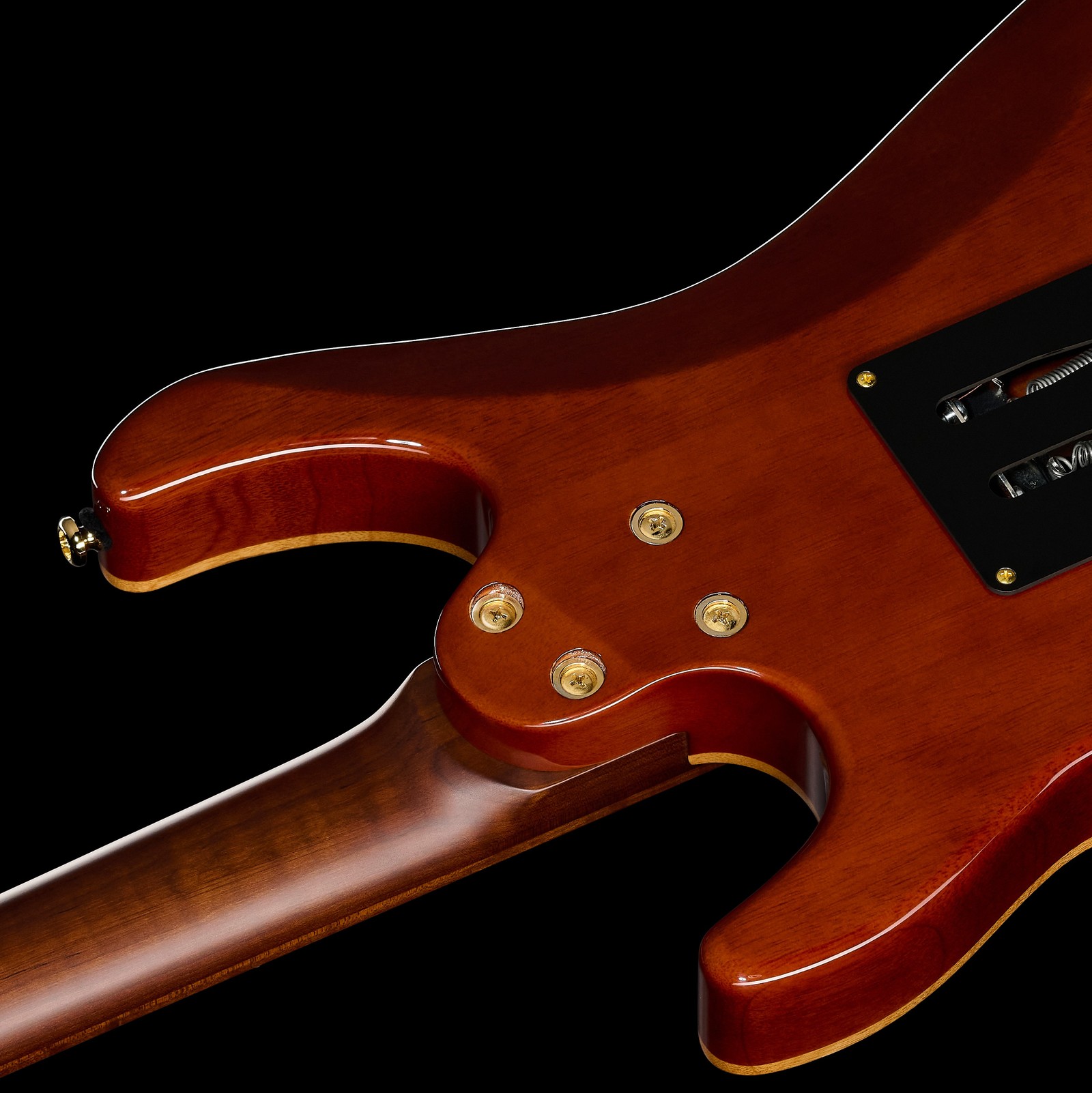 Harley Benton Guitar MAX Fusion Signature PF, Rückseite