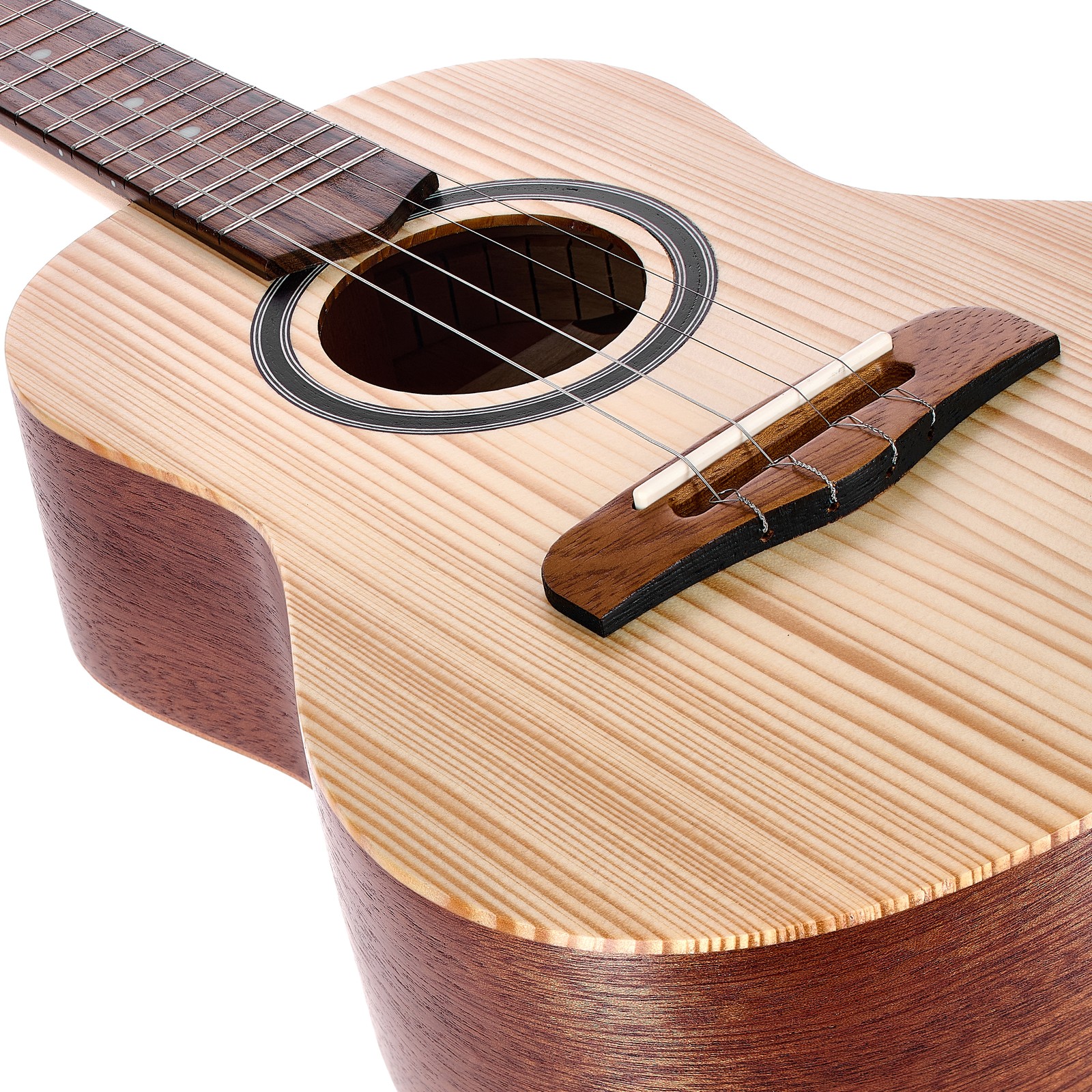 massive Fichtendecke der Thomann Brazilian Cavaquinho Standard