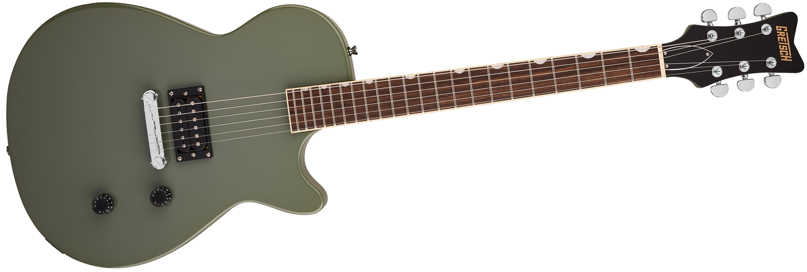 Gretsch STRML JET CLB JT OLV DRB E-Gitarre