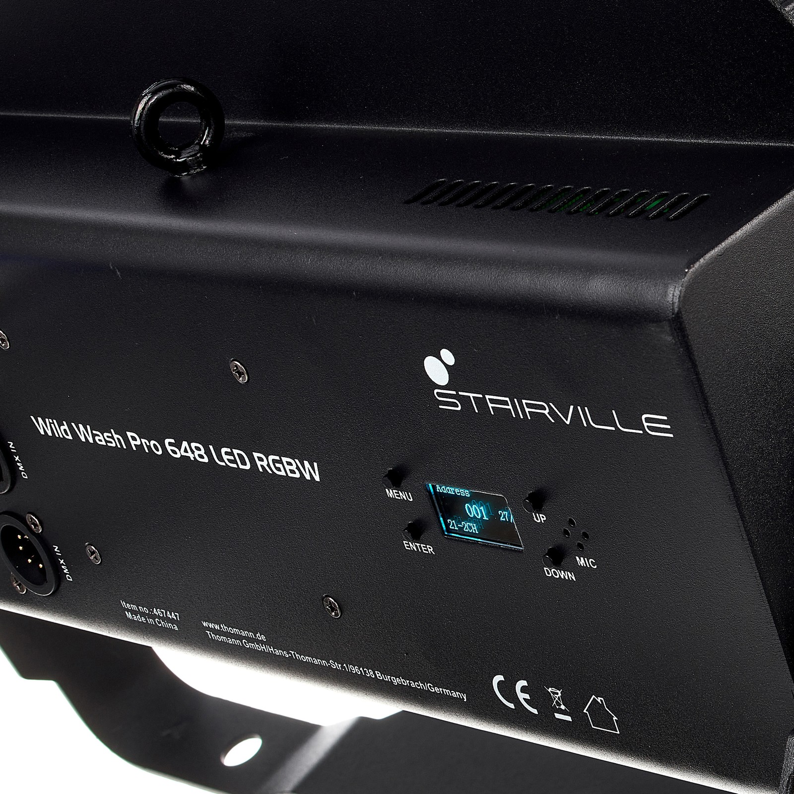 Stairville Wild Wash Pro 648 RGBW Rückseite