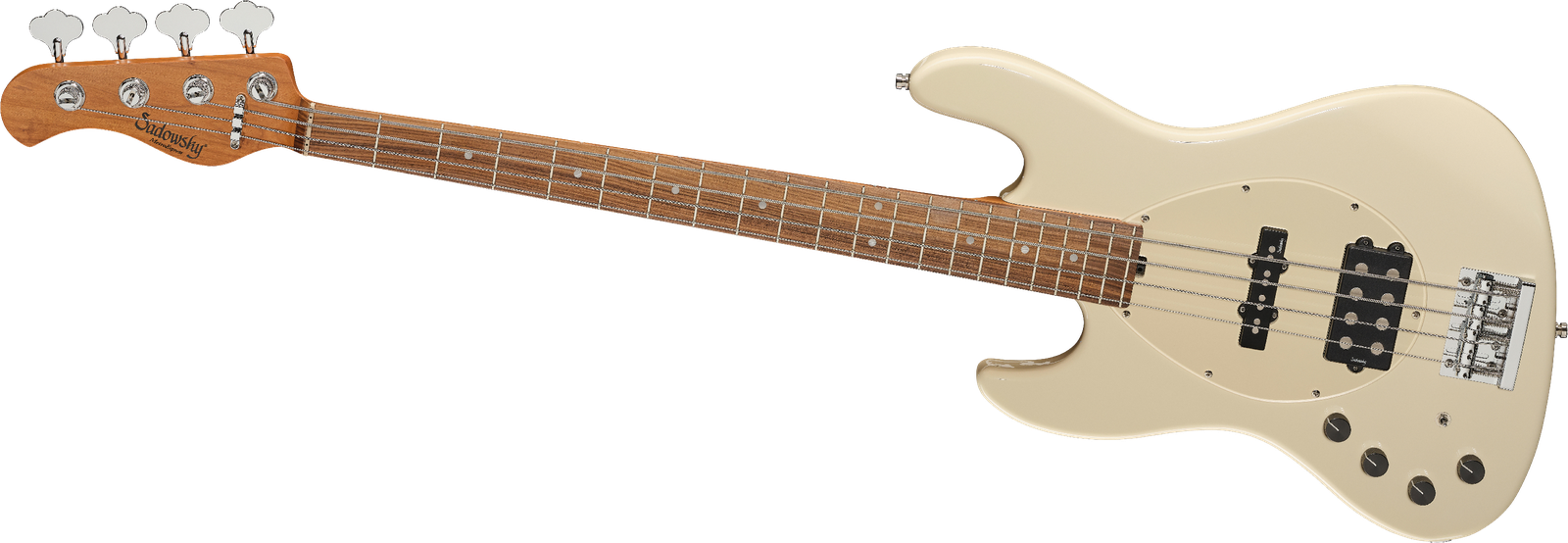 Sadowsky MetroExpress21 Vintage MJ 4 Morado Left-Handed White, bass guitar