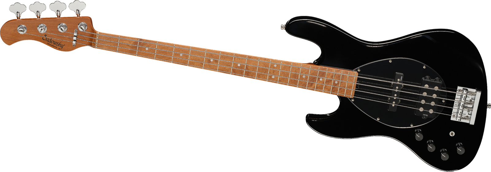 Sadowsky MetroExpress 21 Vintage MJ 4 Maple Left-handed Black, bass guitar