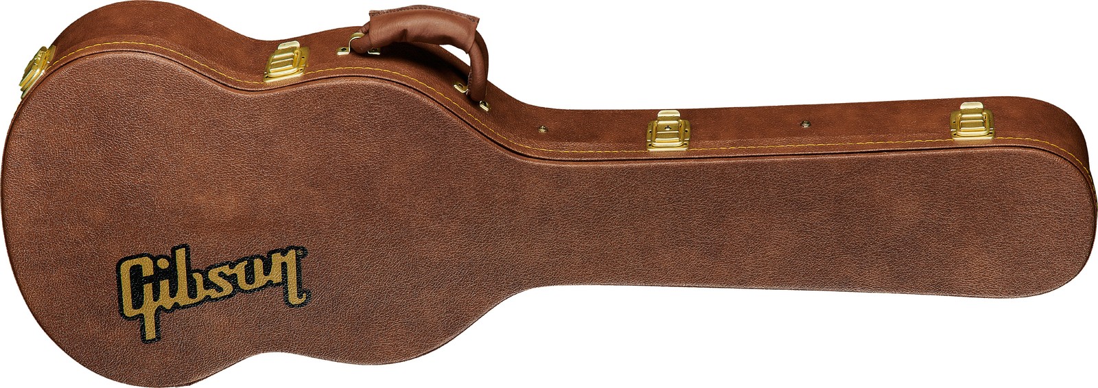 Brauner Gitarrenkoffer für Gibson E-Gitarre