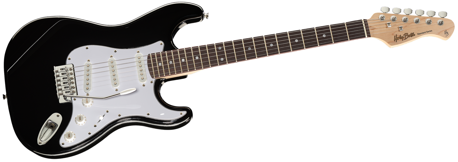 Harley Benton ST-20 BK Standard Series E-Gitarre