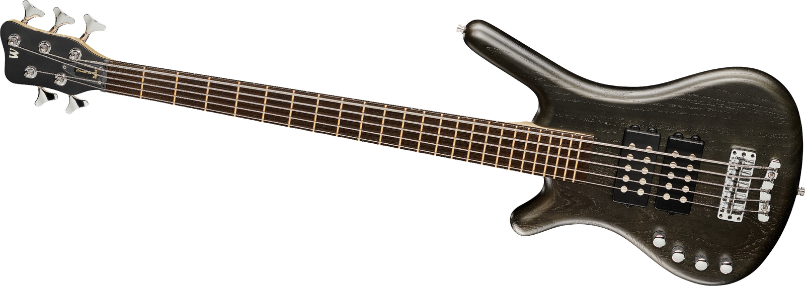 Warwick RB Corvette $$ 5 Black Left-Handed, five-string bass guitar