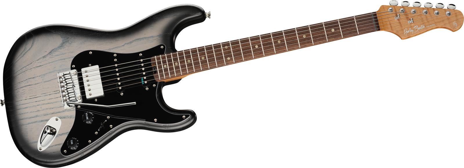 E-Gitarre Harley Benton ST-Modern Plus HSS SIBL Frontansicht