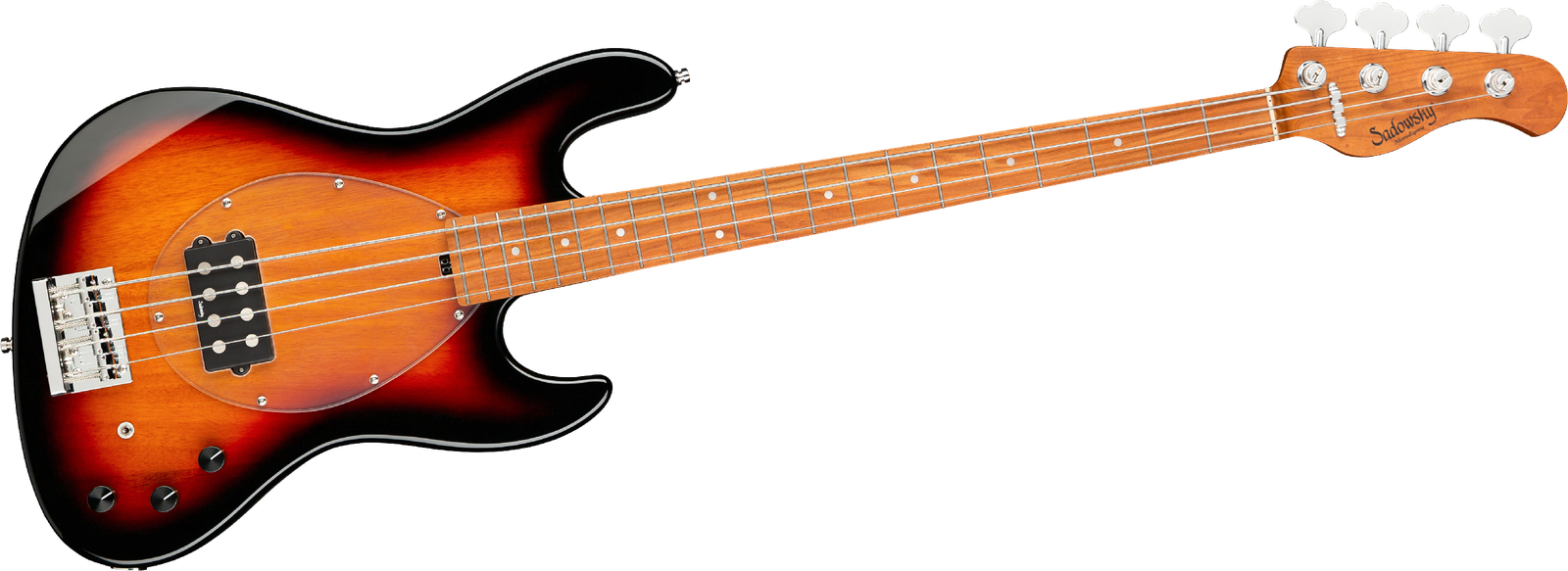 Sadowsky MetroExpress 21 Vintage M4 Maple Sunburst, electric bass guitar