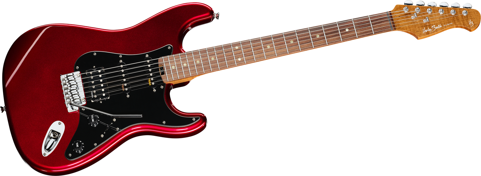 E-Gitarre Harley Benton ST-Modern Plus HSS DRM Frontansicht