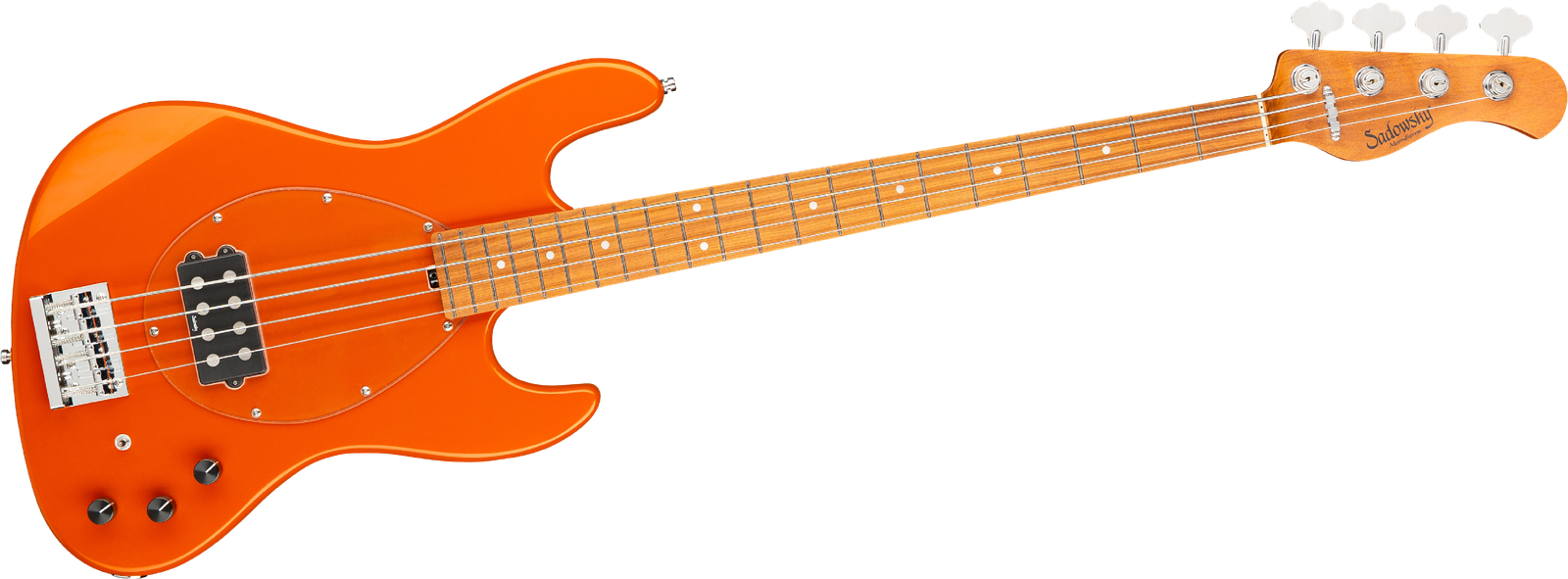 Frontalansicht des Sadowsky MetroExp21 Vint M4 RM CAO