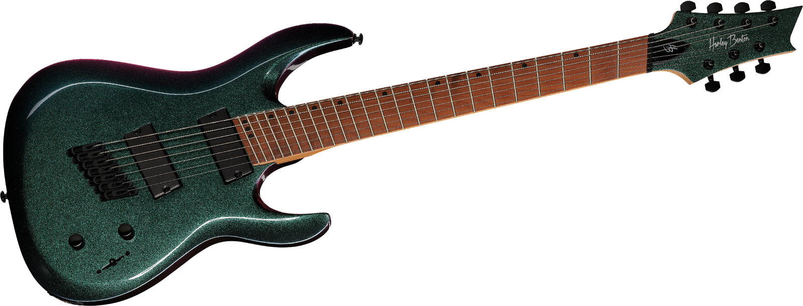 Harley Benton R-457FFB Roasted MultiScale Komplettansicht