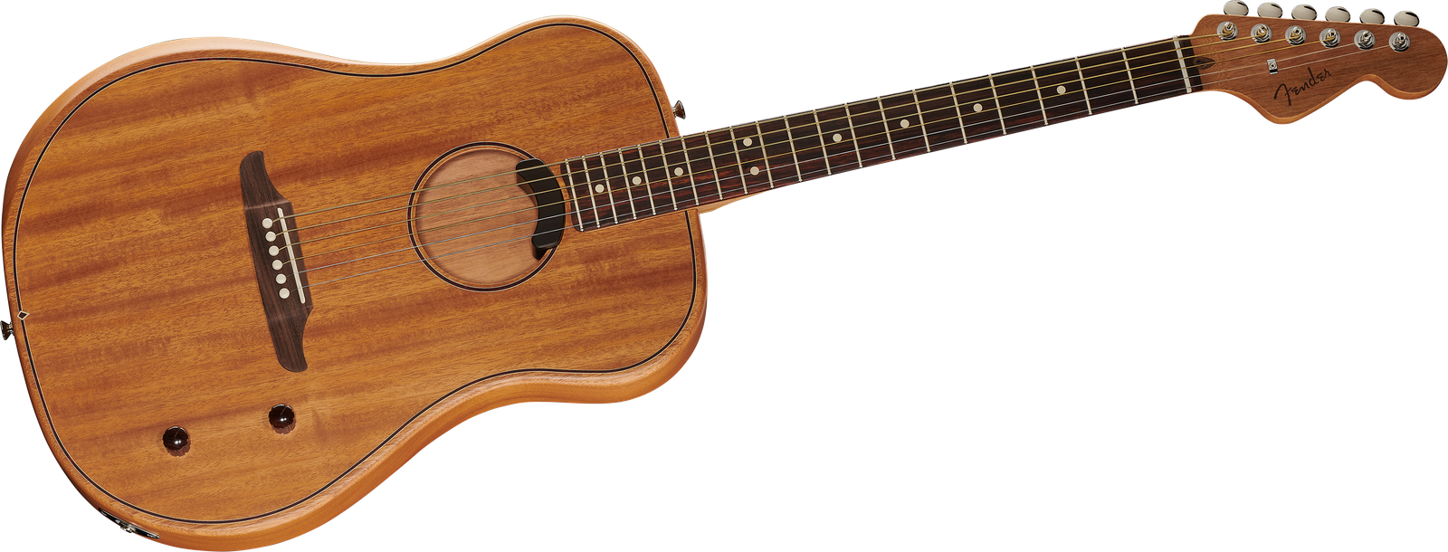 Frontansicht Fender Highway Dreadnought MAH Western Gitarre