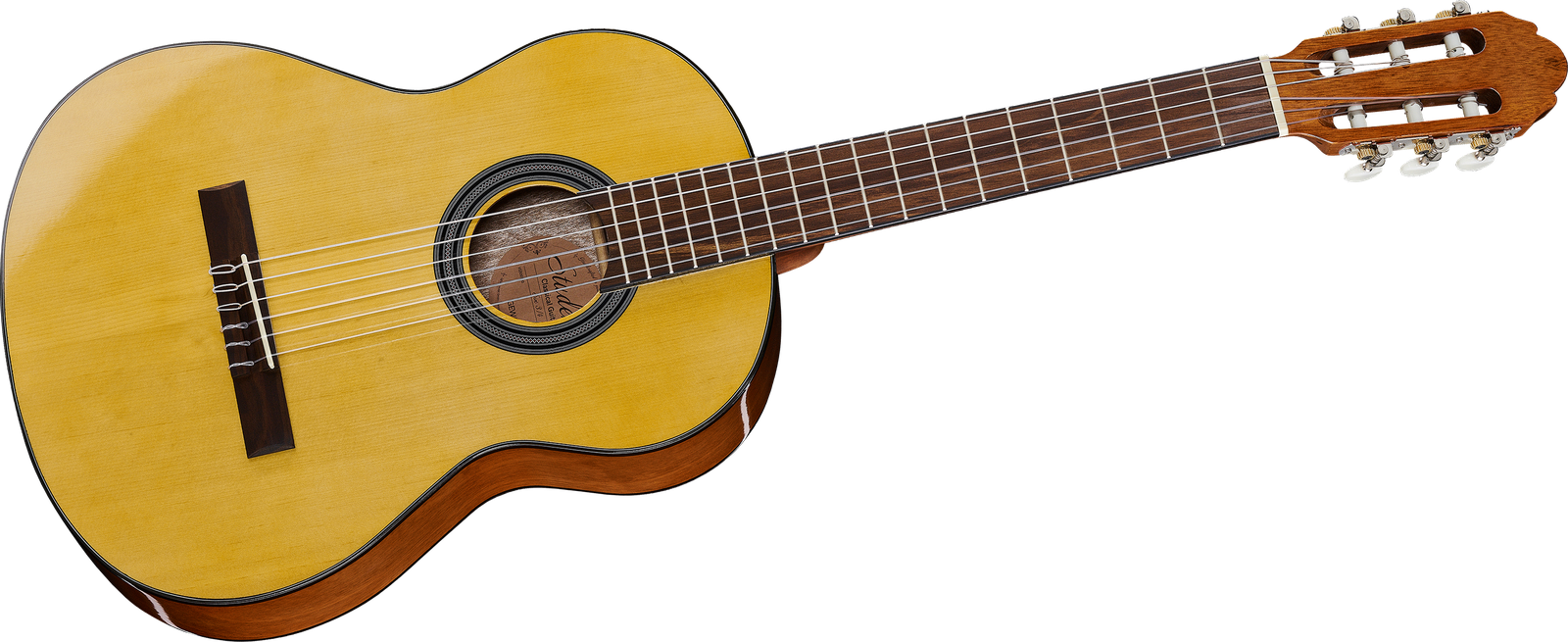 Kleine Konzertgitarre Frontansicht Gewa Student Natural 3/4