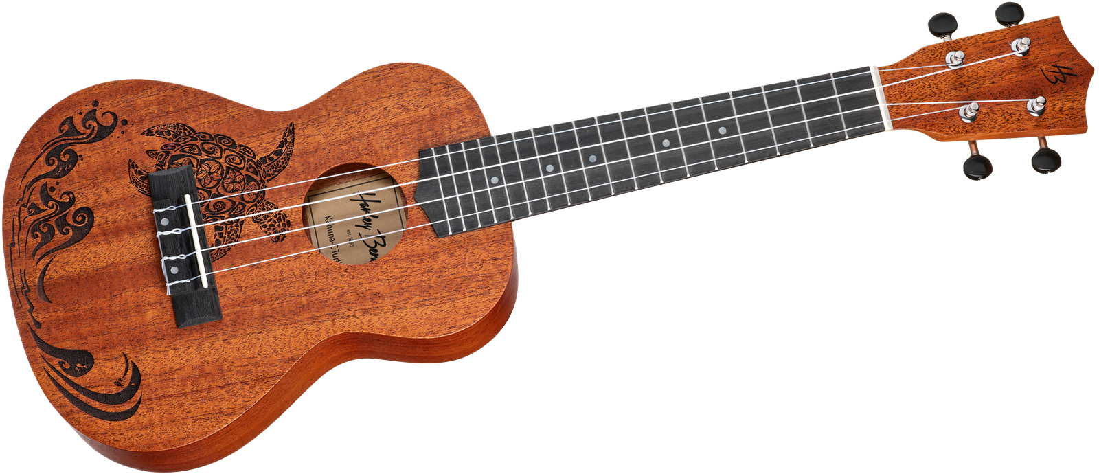 Harley Benton Kahuna-C Turtle Konzert-Ukulele