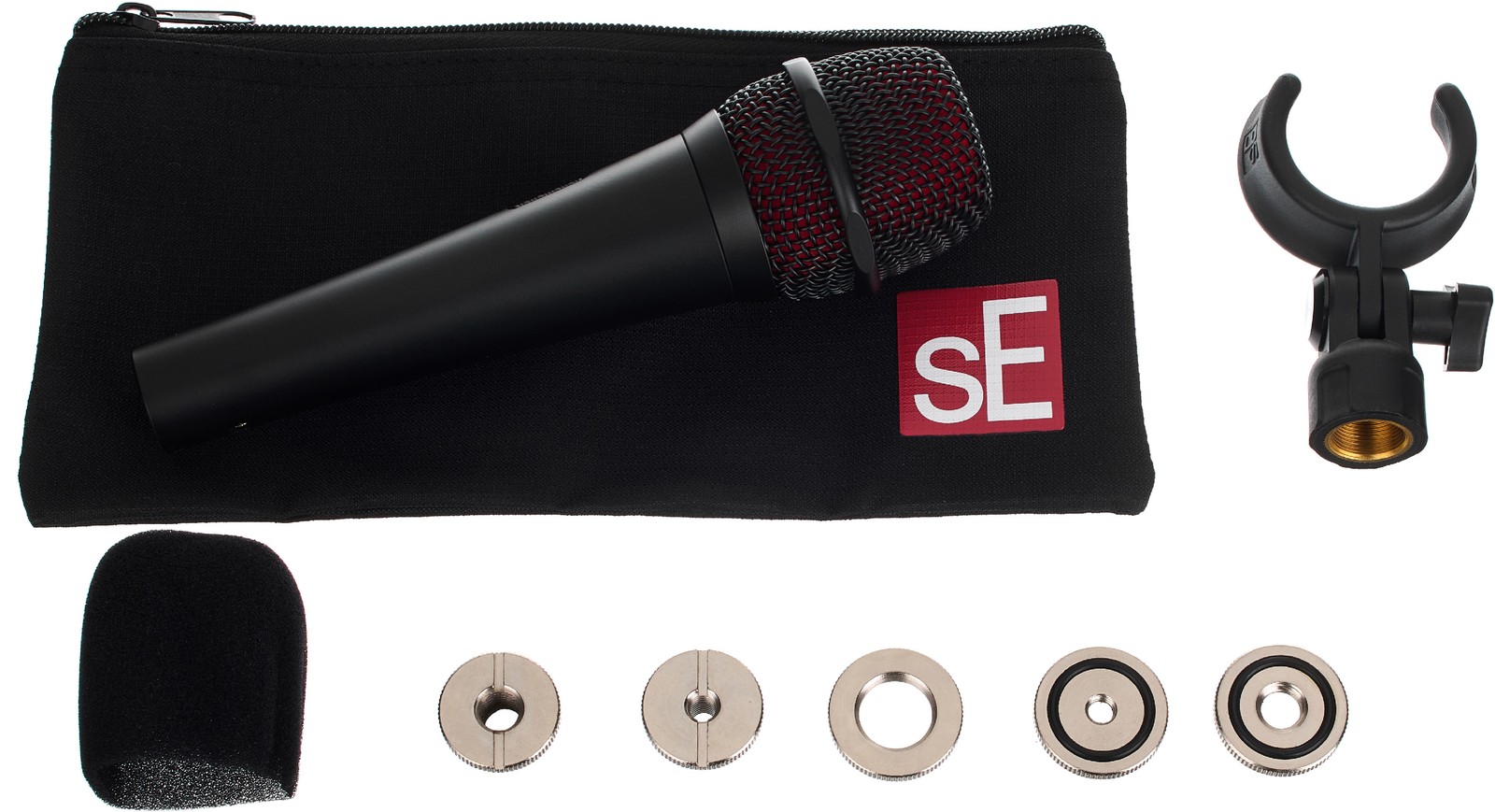 SE Electronics V7 PTT mit Windschutz, Klemme, Tasche und Adaptern