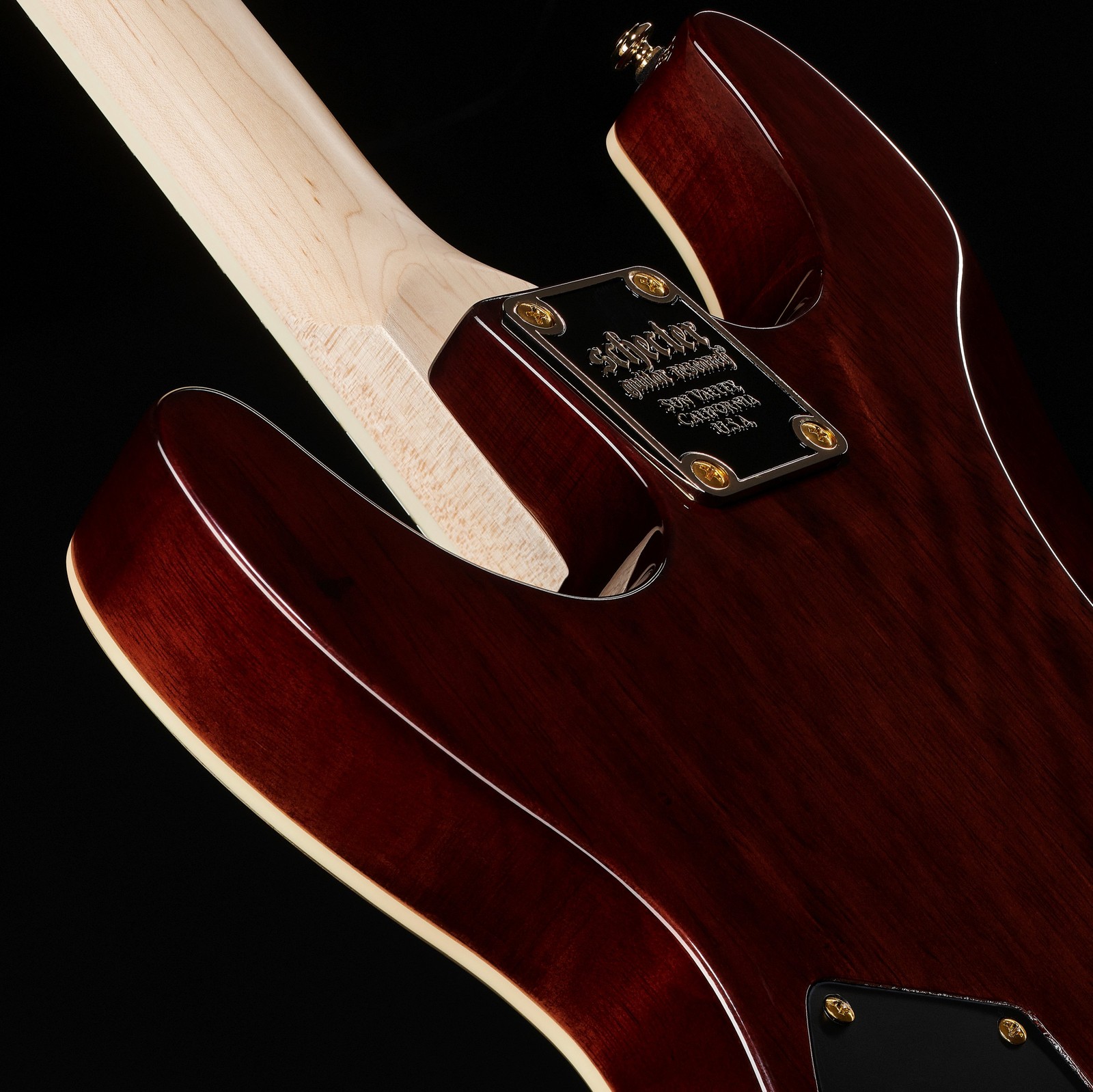 Schecter Omen Extreme 6 E-Gitarre Halsübergang