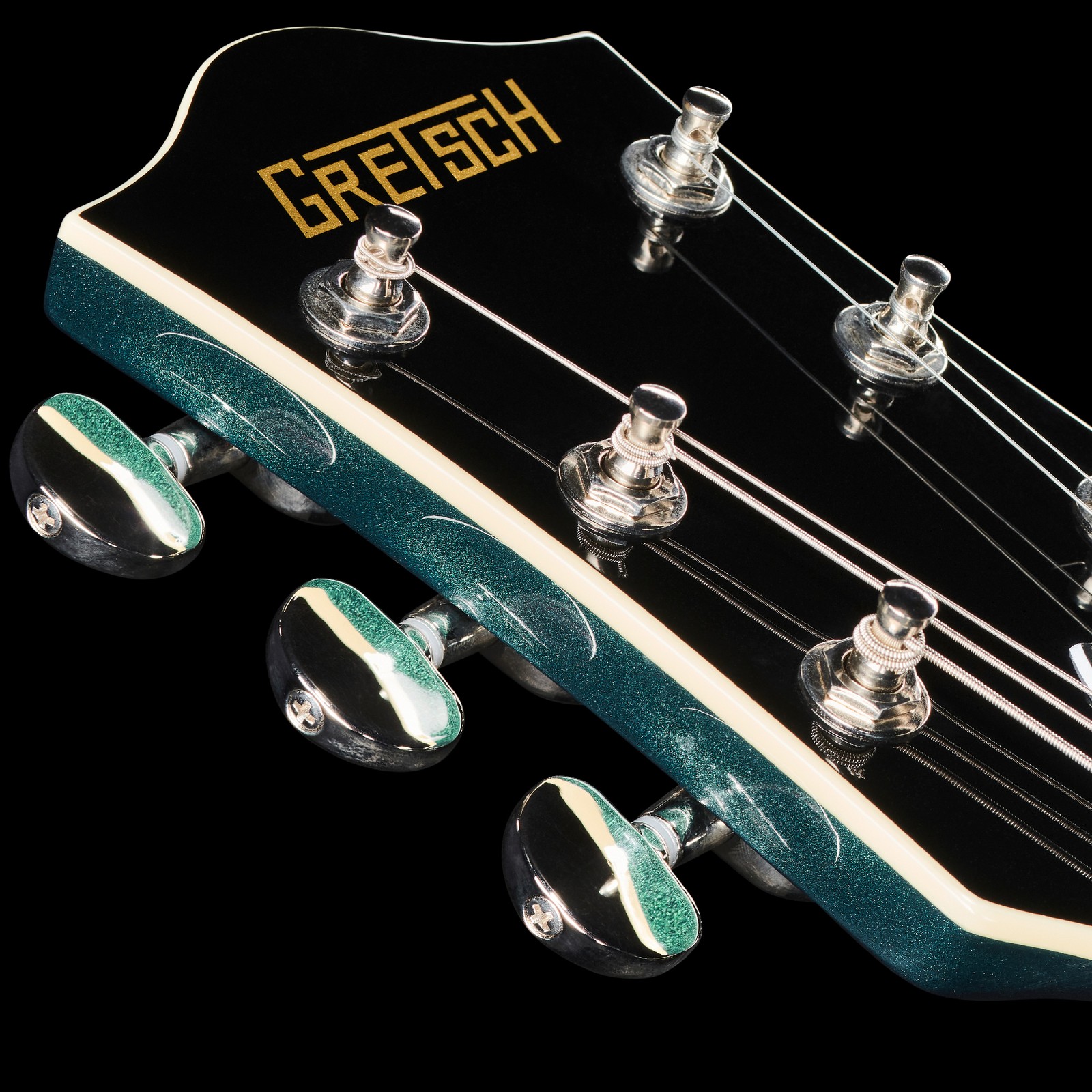 Kopfplatte der Gretsch G2420T HB Streamliner E-Gitarre