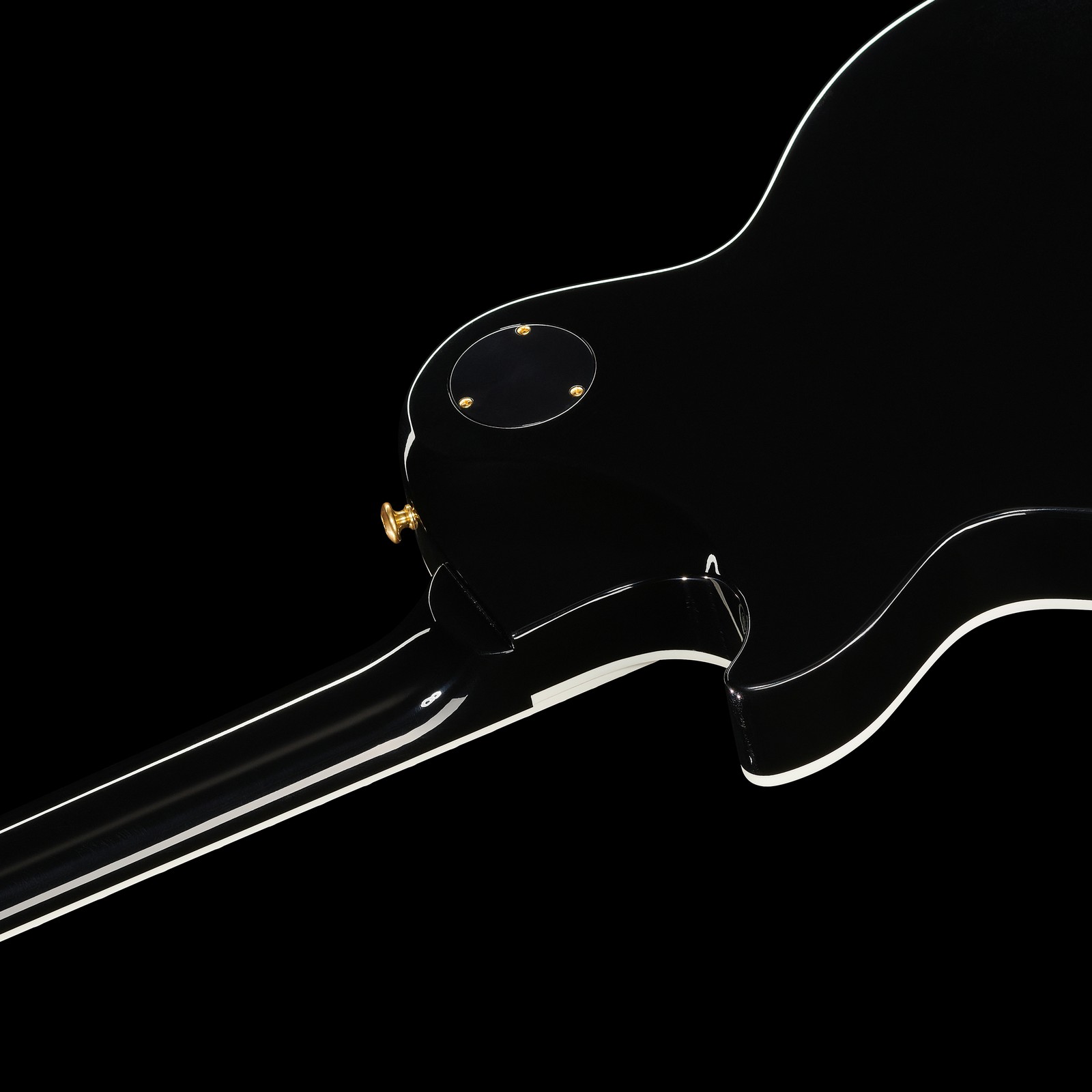 Halsübergang der Gibson Les Paul Supreme Transp. Ebony B E-Gitarre