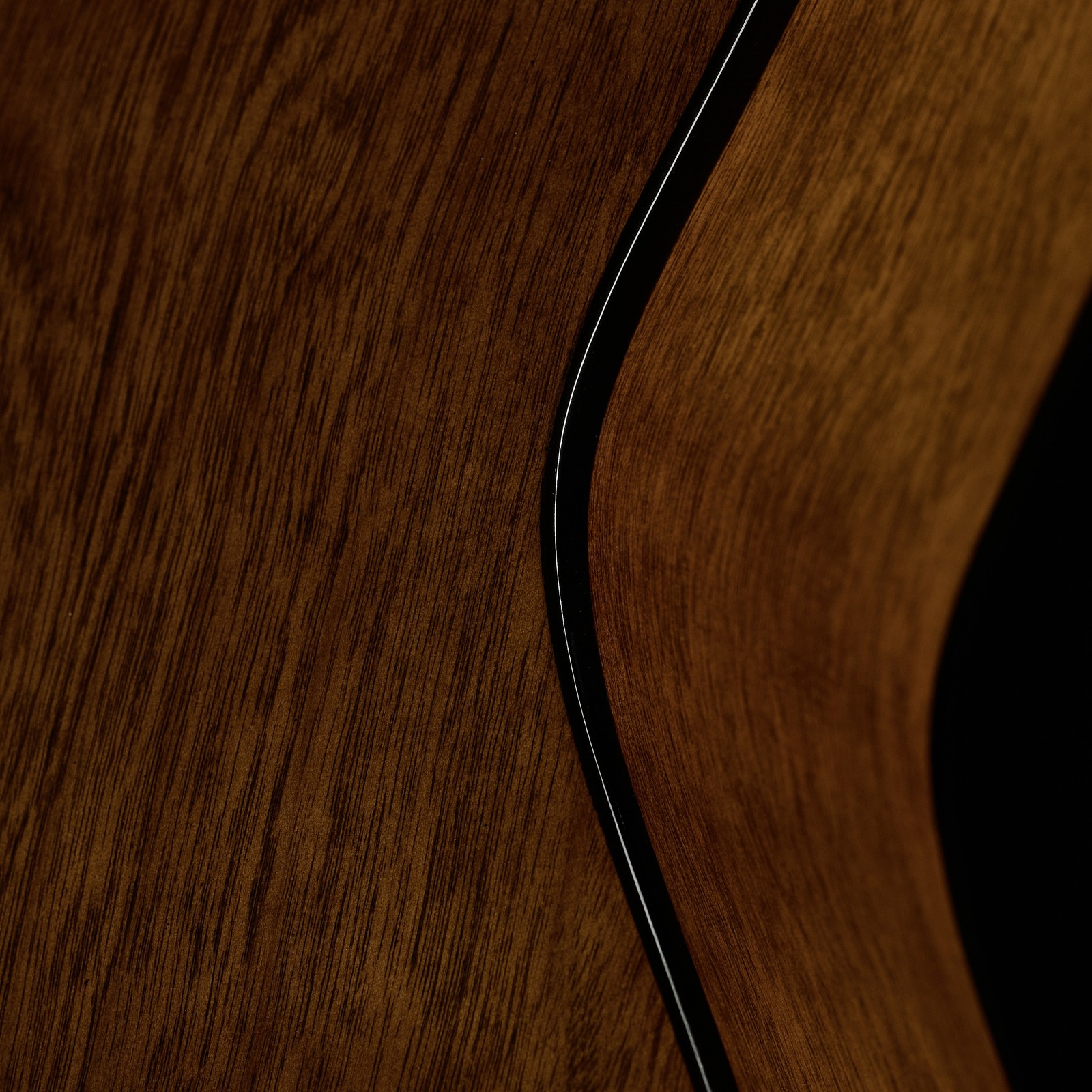 Getönter Ahornkorpus der Thomann Classic Guitar 1/2 