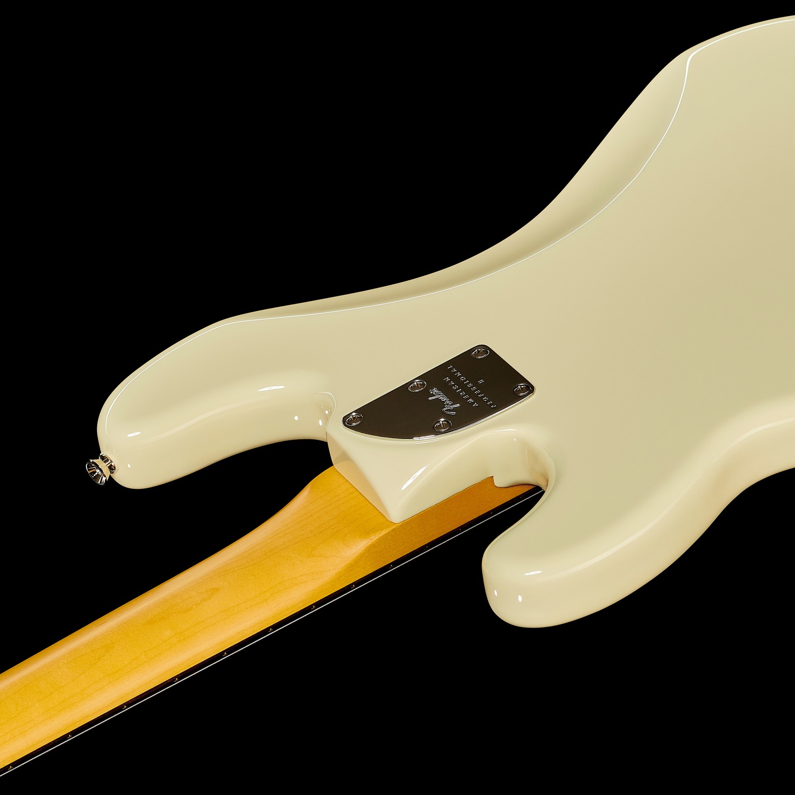 Halsübergang des Fender AM Pro II P Bass RW OWT E-Bass