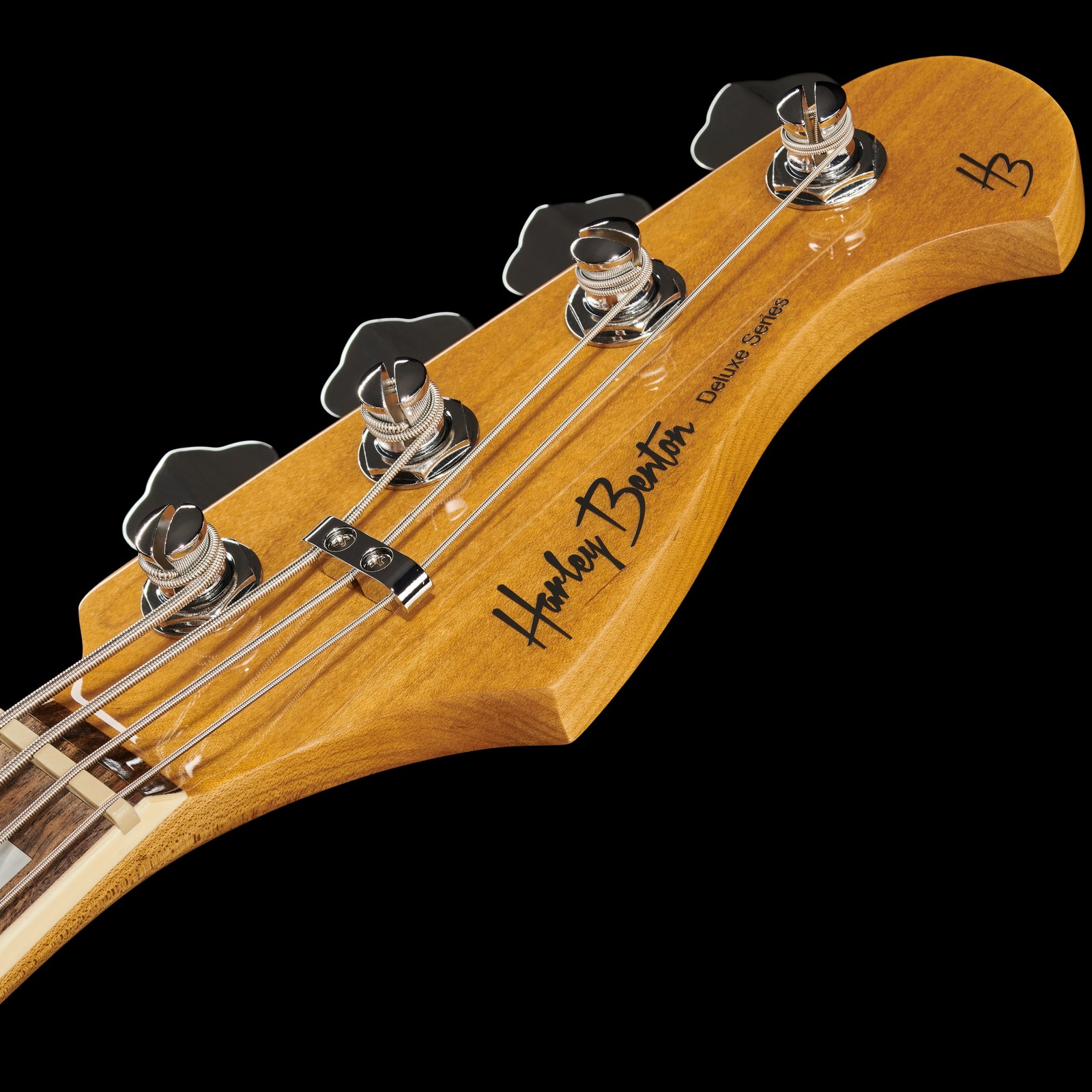 4-Saiter Bassgitarre Kopfplatte