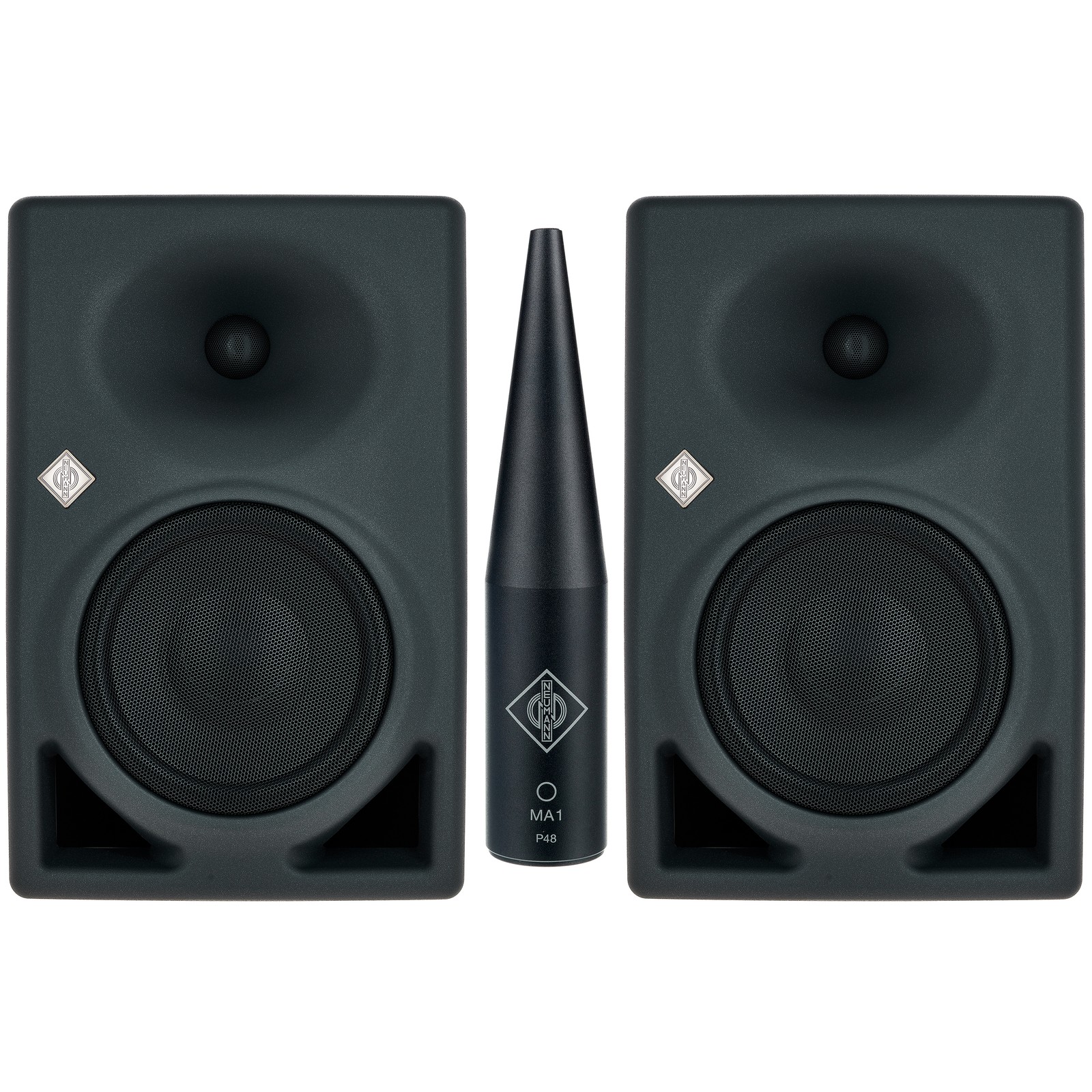 Neumann KH 150 2-Wege-Studiomonitor mit MA 1 Messmikrofon