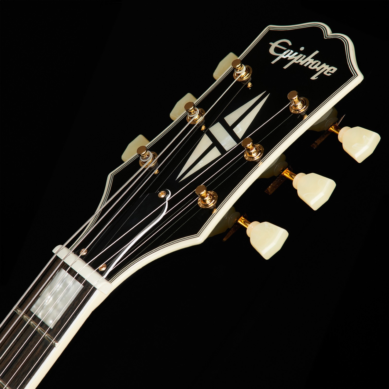 Epiphone Open Book Kopfplatte mit Binding