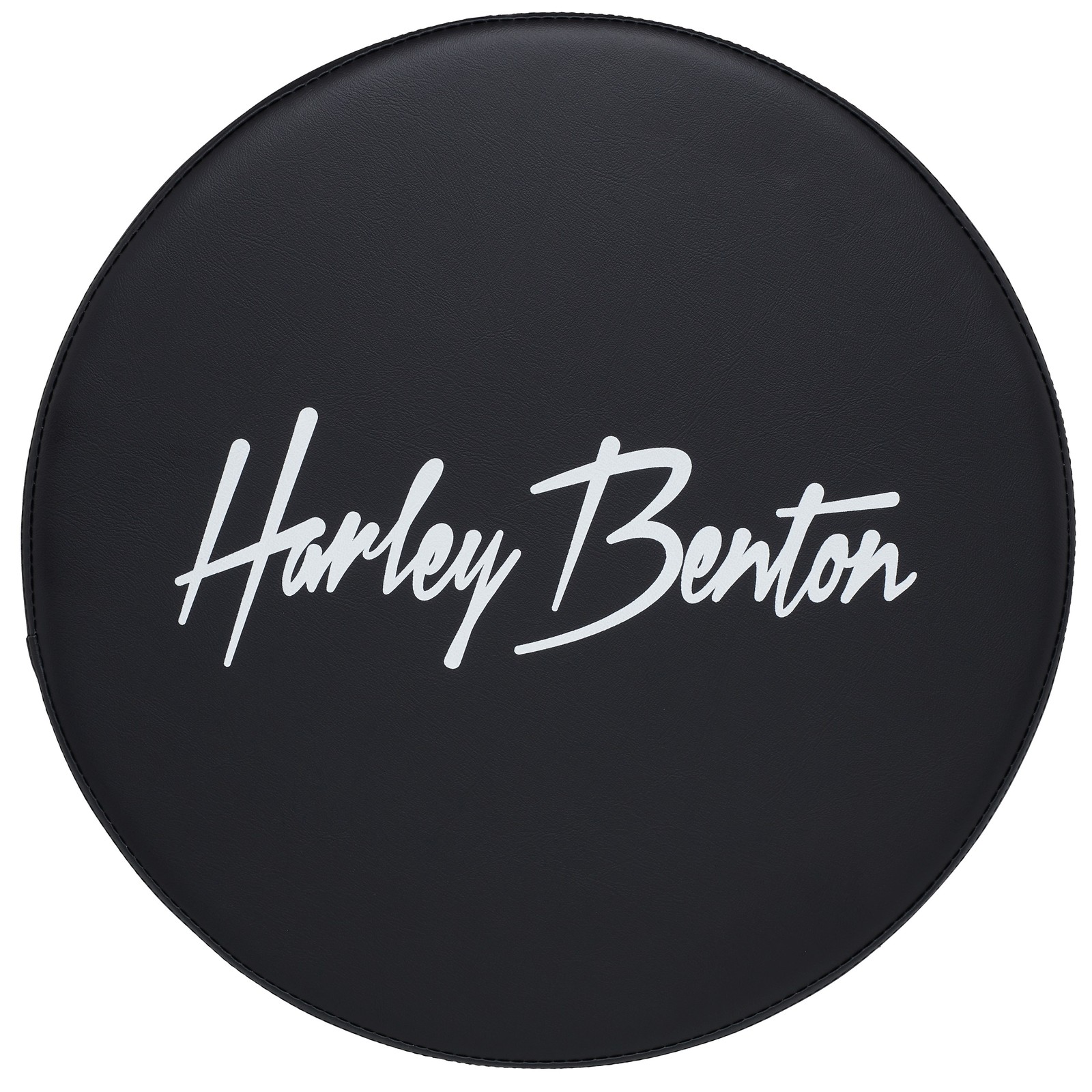 Sitzfläche des Harley Benton Guitar Stool mit Logo