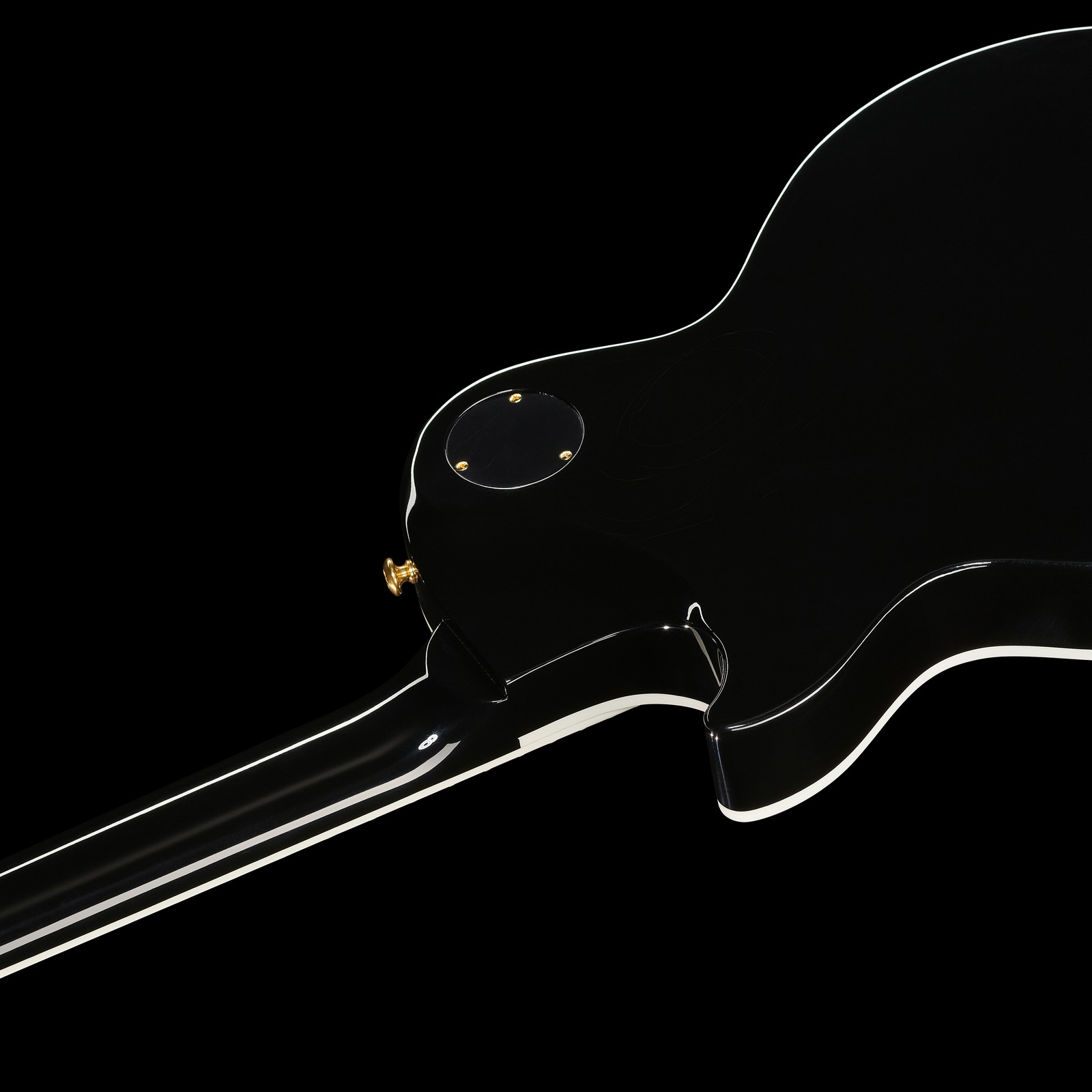 Halsübergang der Gibson Les Paul Supreme Fireburst