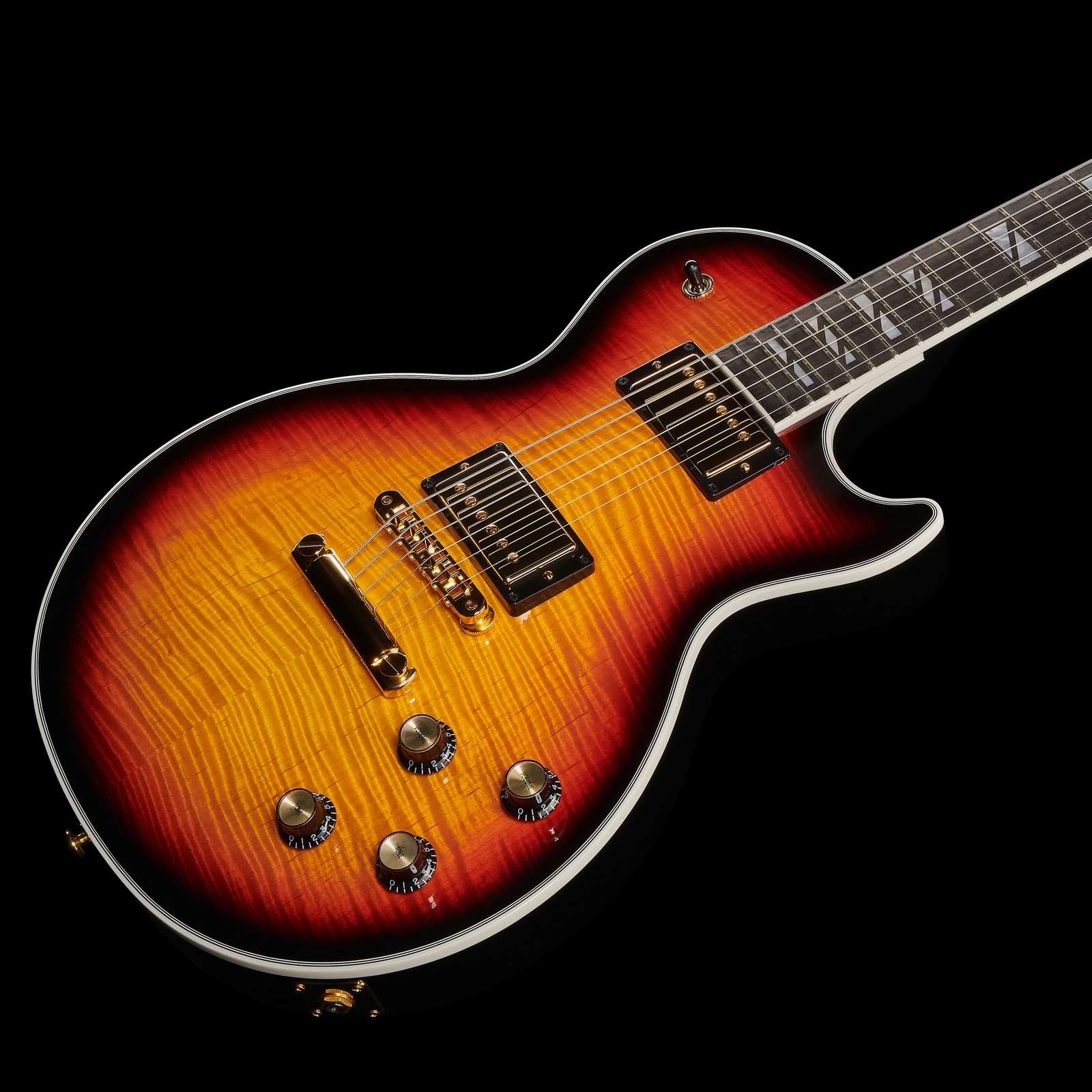 Decke der Gibson Les Paul Supreme Fireburst