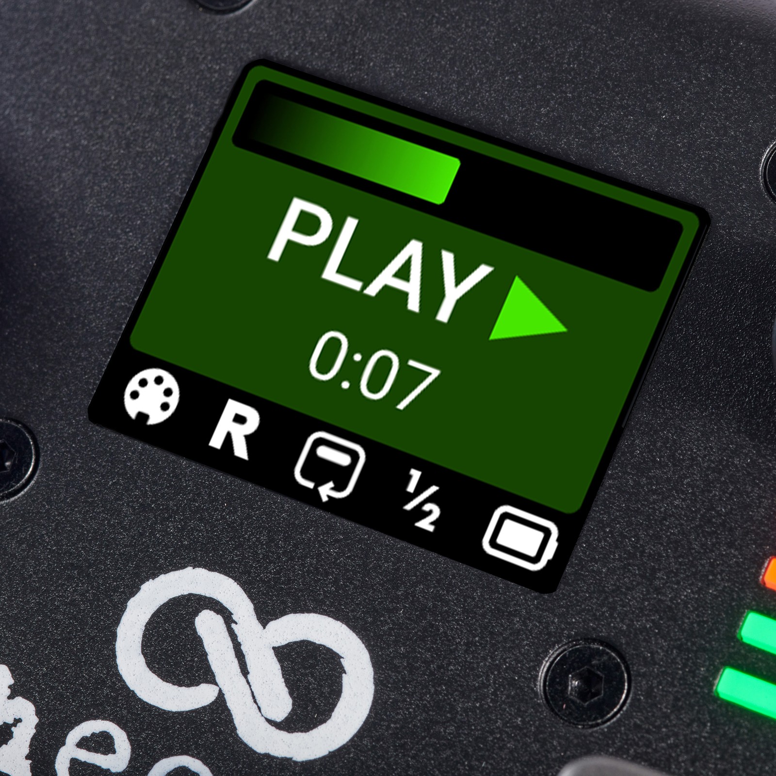 Bildschirm des Sheeran Loopers Looper +