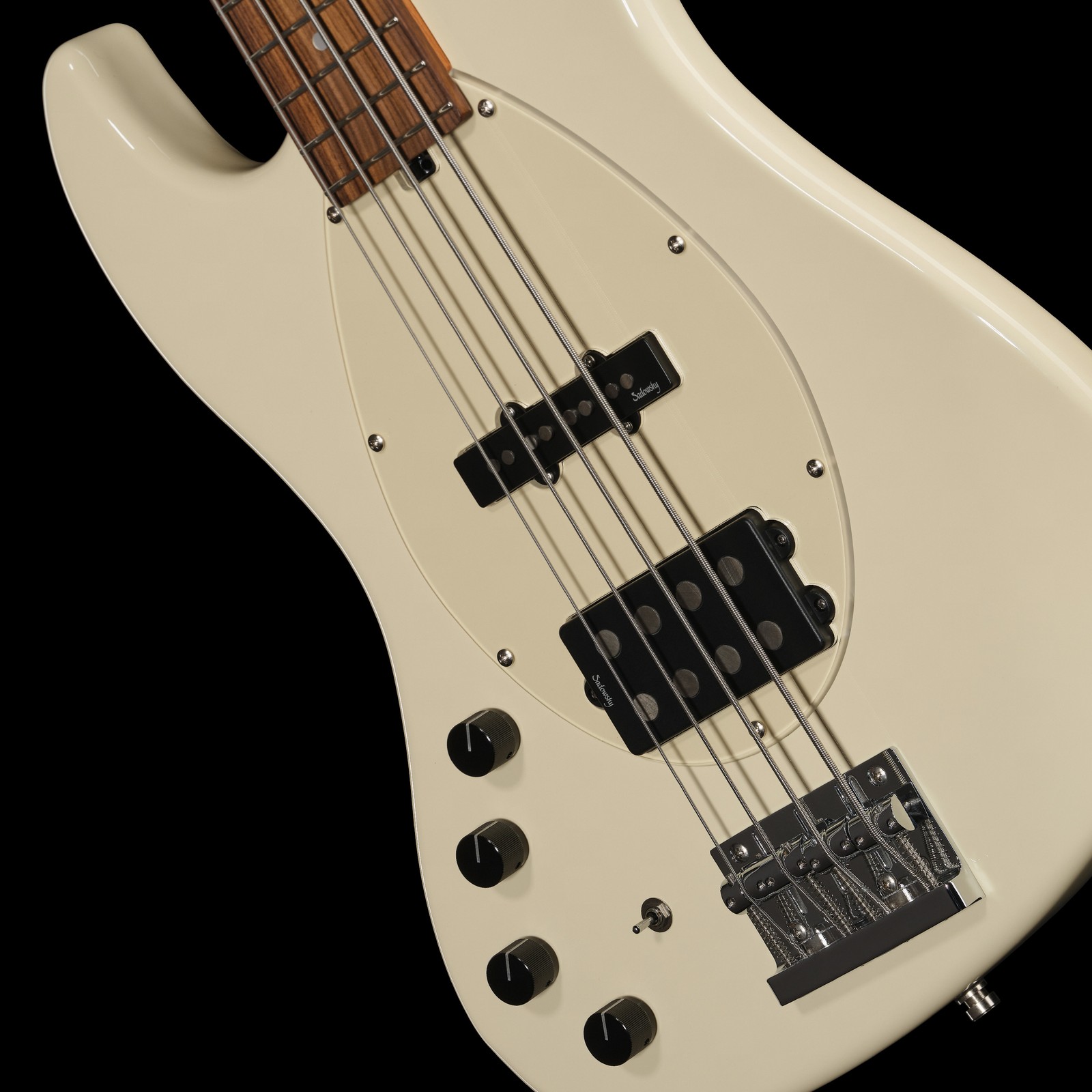 Pickups, Sadowsky MetroExpress21 Vintage MJ 4 Morado Left-Handed White, bass guitar