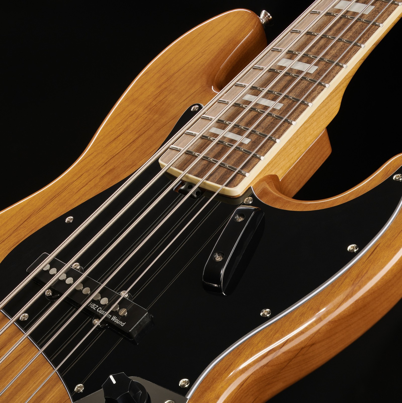 Singlecoil Pickups im E-Bass Harley Benton MV-5JB Natural