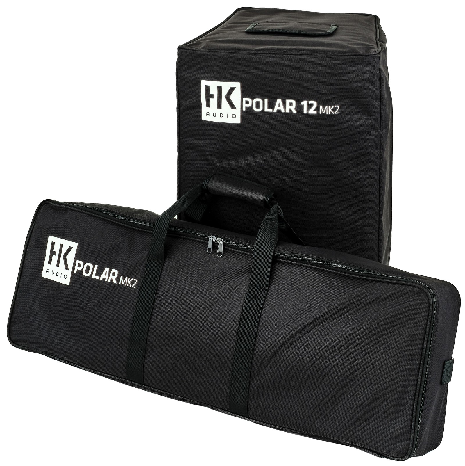 Carrying bags for the HK Audio column speaker system