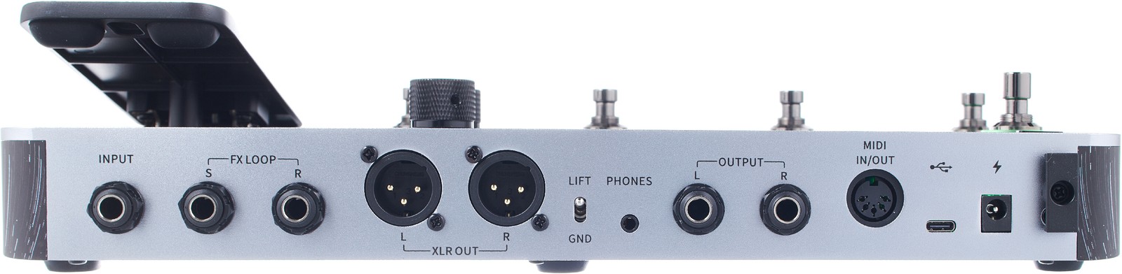 Connectique sur la face arrière du GE1000Li de Mooer