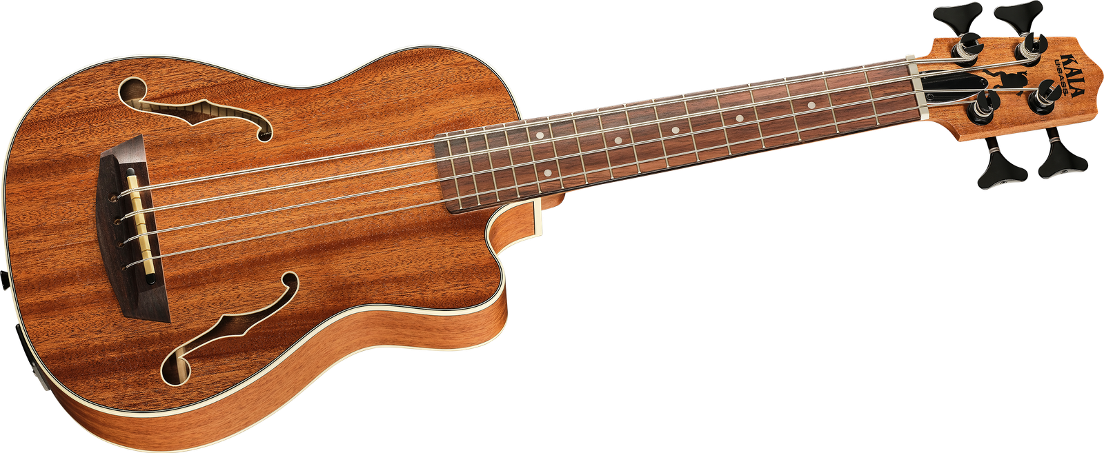 Kala U-Bass Journeyman NT Bass ukulele with pickup